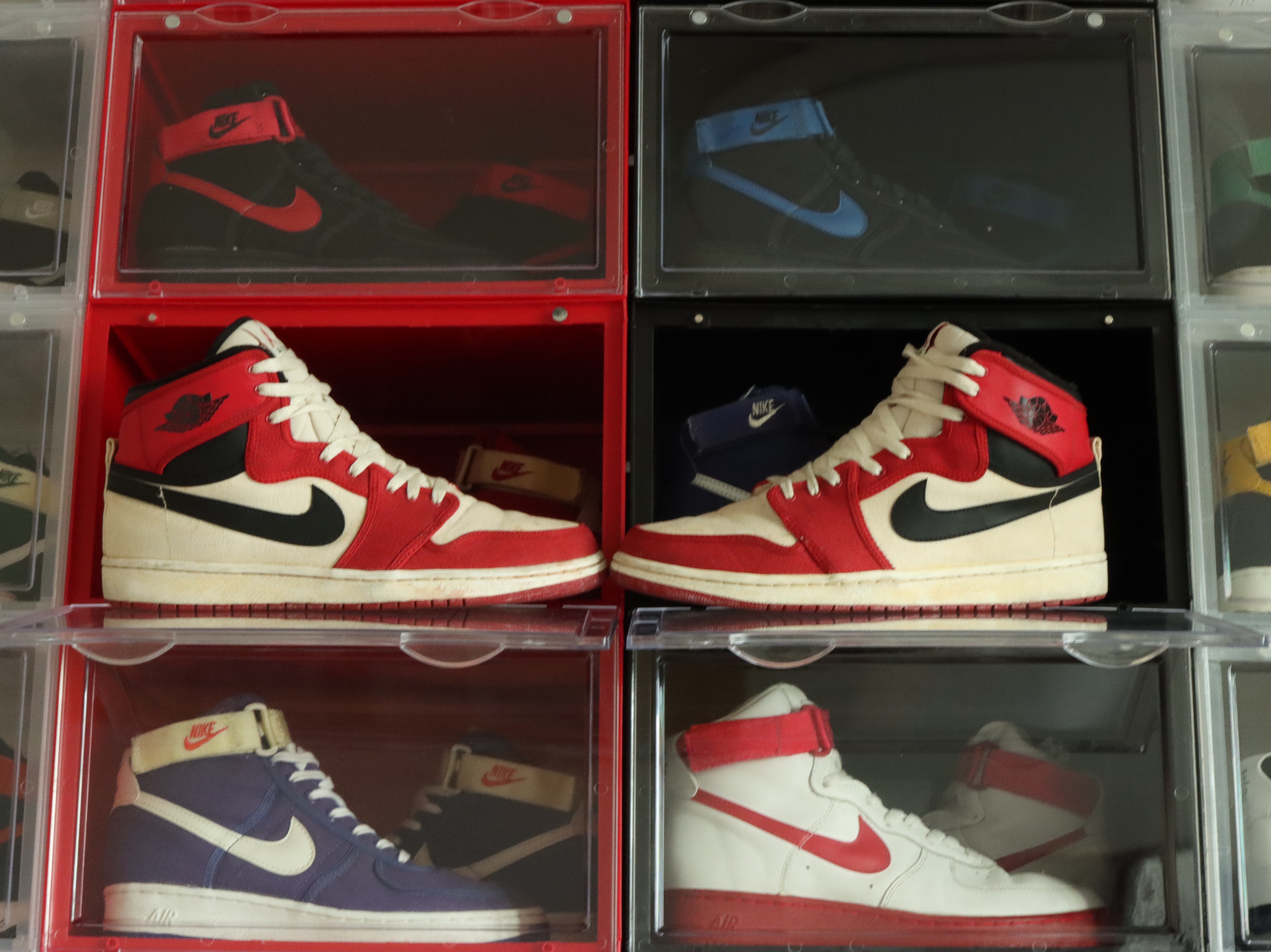 Jordan 1 Retro KO High Chicago Vintage 착용 스타일 - 1