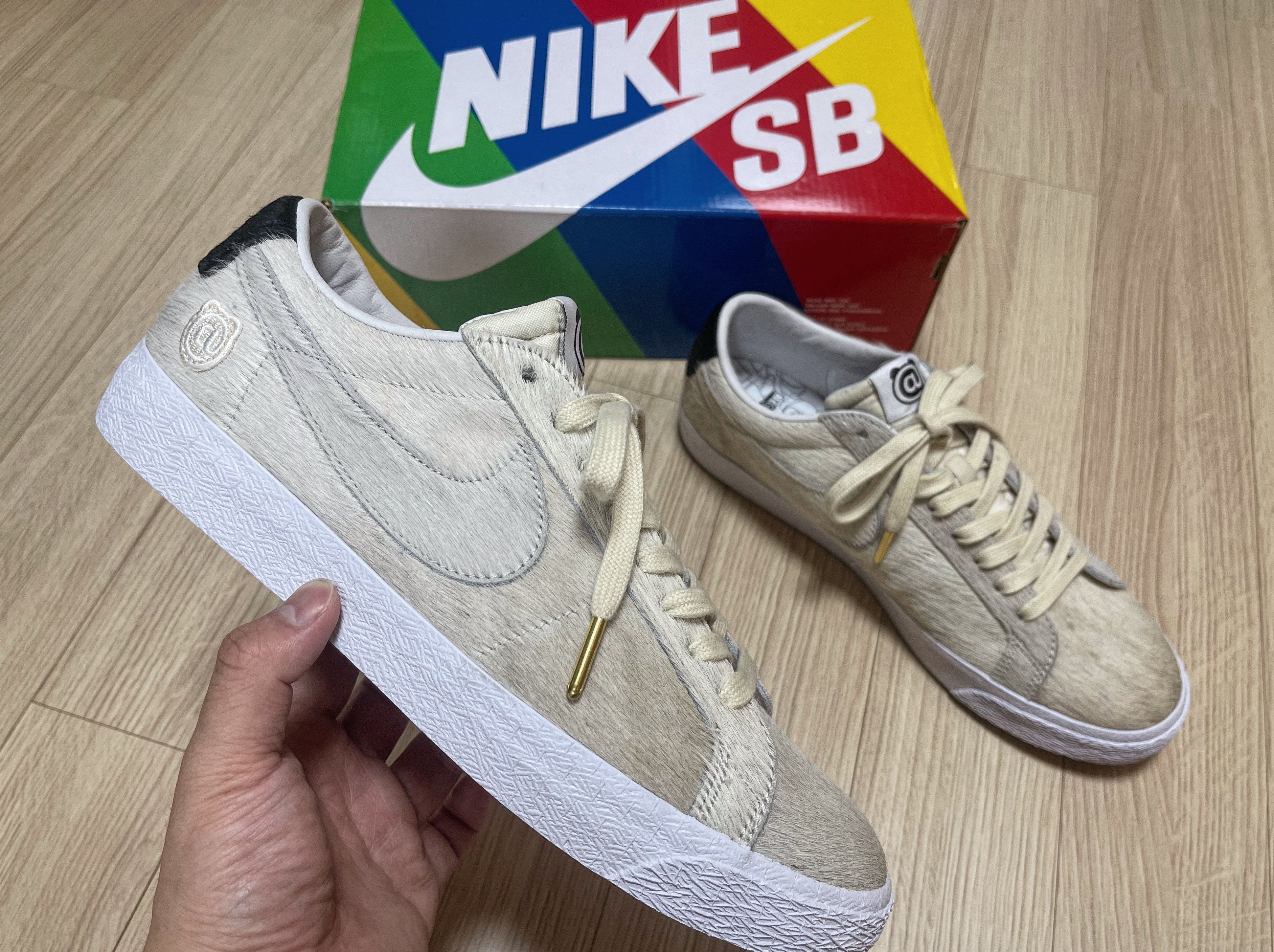 Nike x Medicom Toy SB Blazer Low BE@RBRICK 착용 스타일 - 3