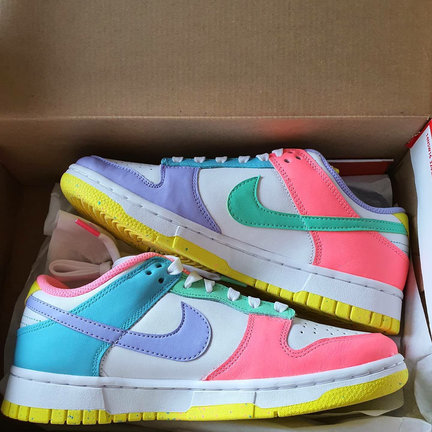 (W) Nike Dunk Low SE Candy 착용 스타일 - 1