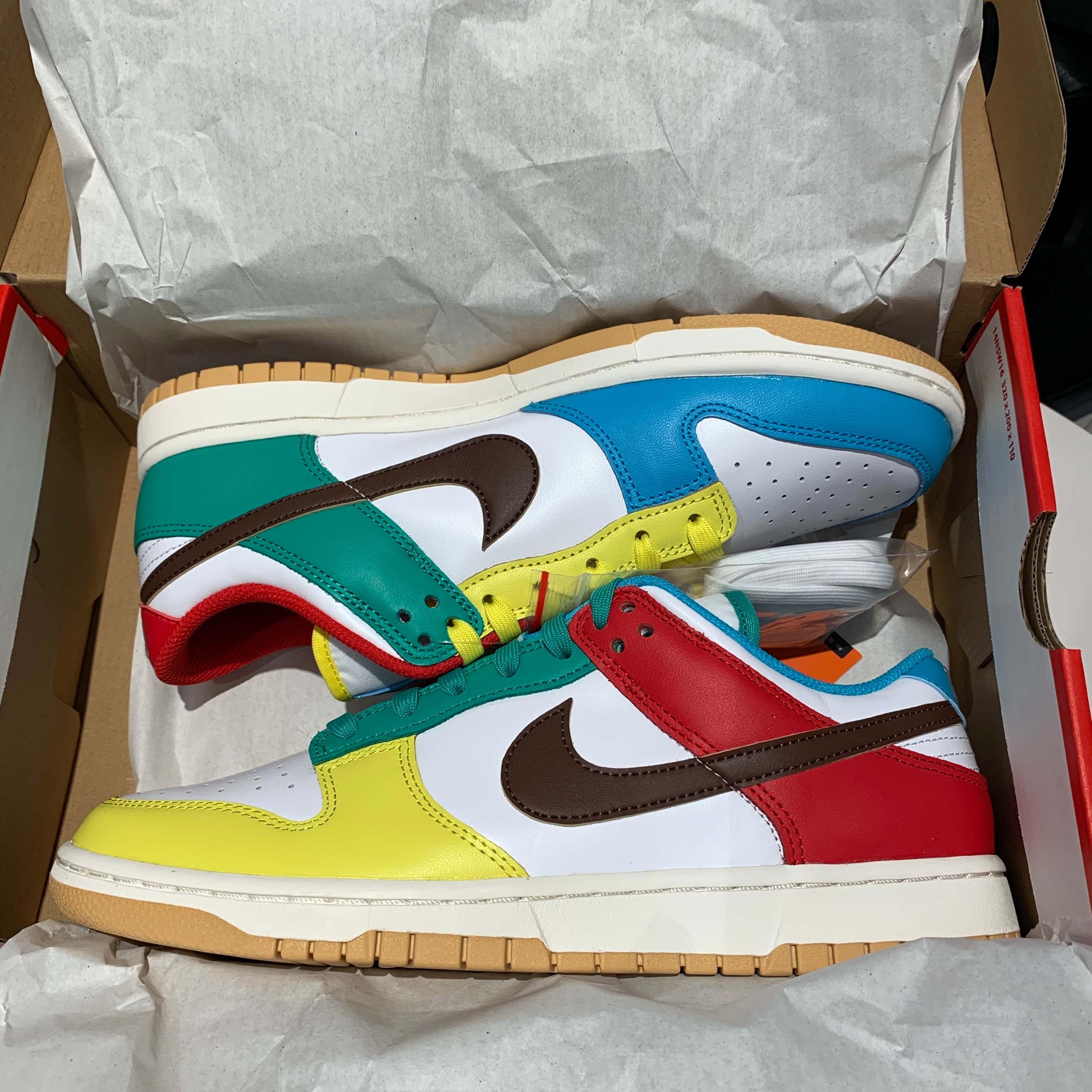 Nike Dunk Low SE Free.99 White 착용 스타일 - 1