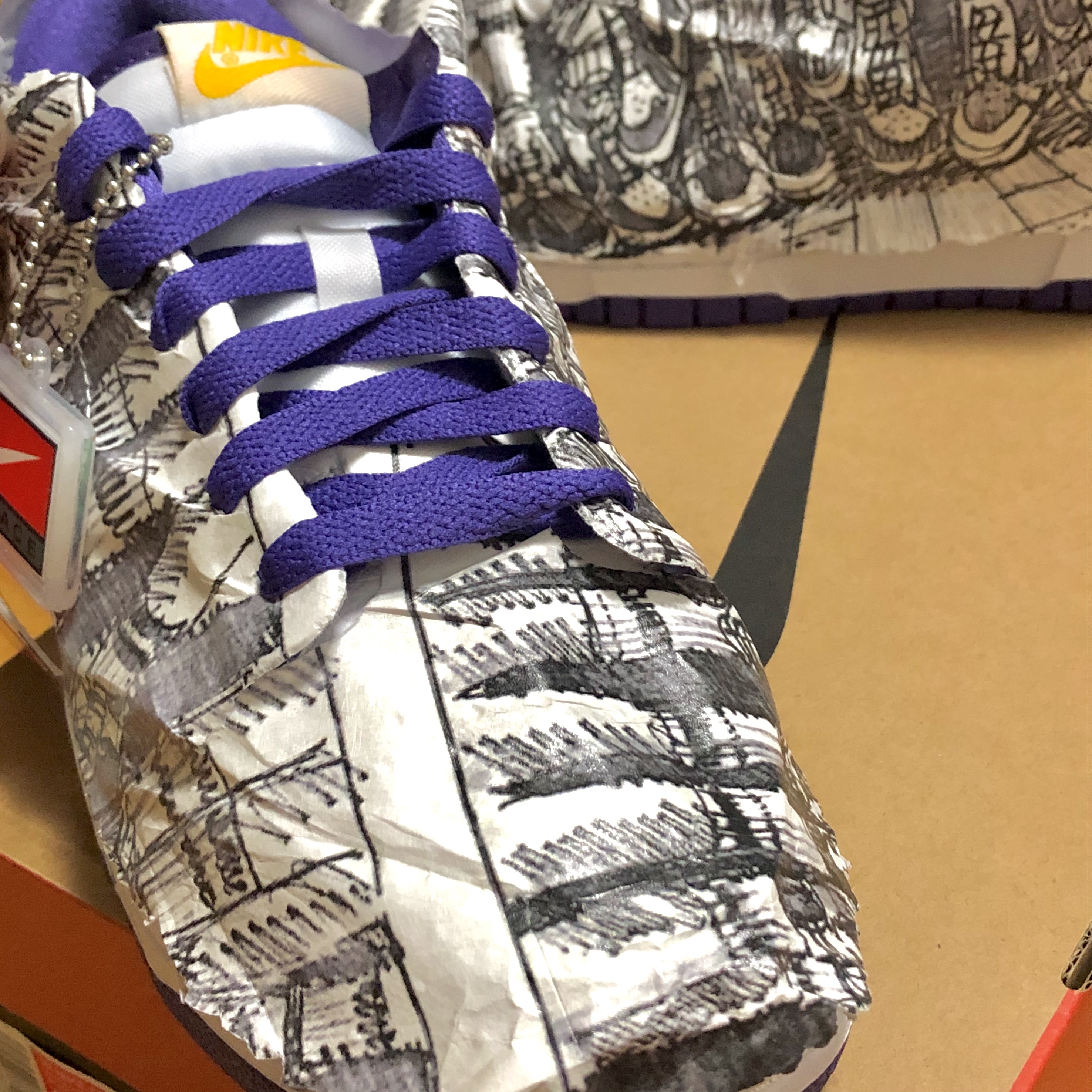 (W) Nike Dunk Low SE Flip 착용 스타일 - 1