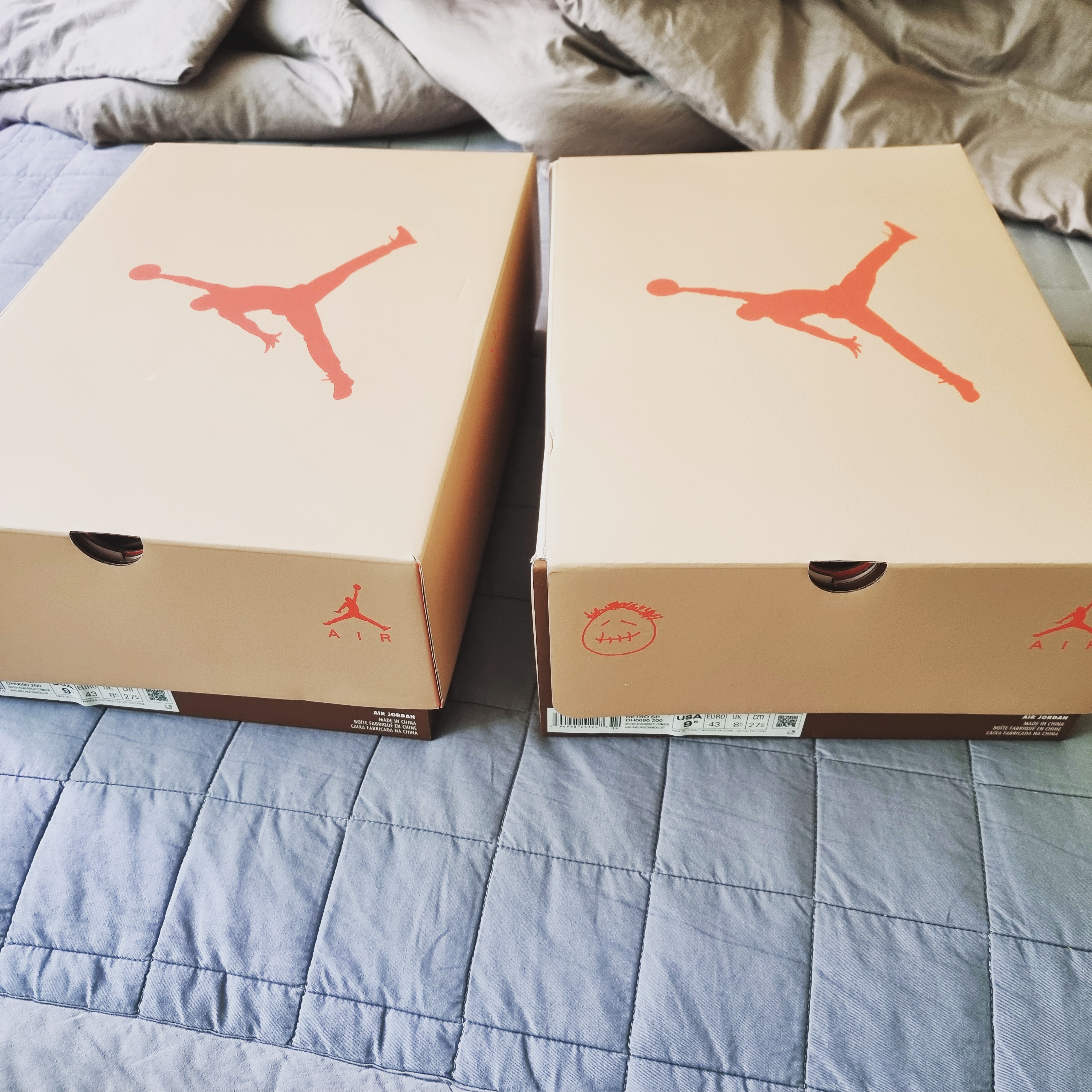 Jordan 6 x Travis Scott Retro SP British Khaki 착용 스타일 - 1