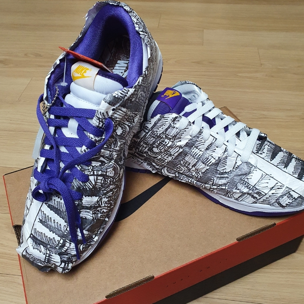 (W) Nike Dunk Low SE Flip 착용 스타일