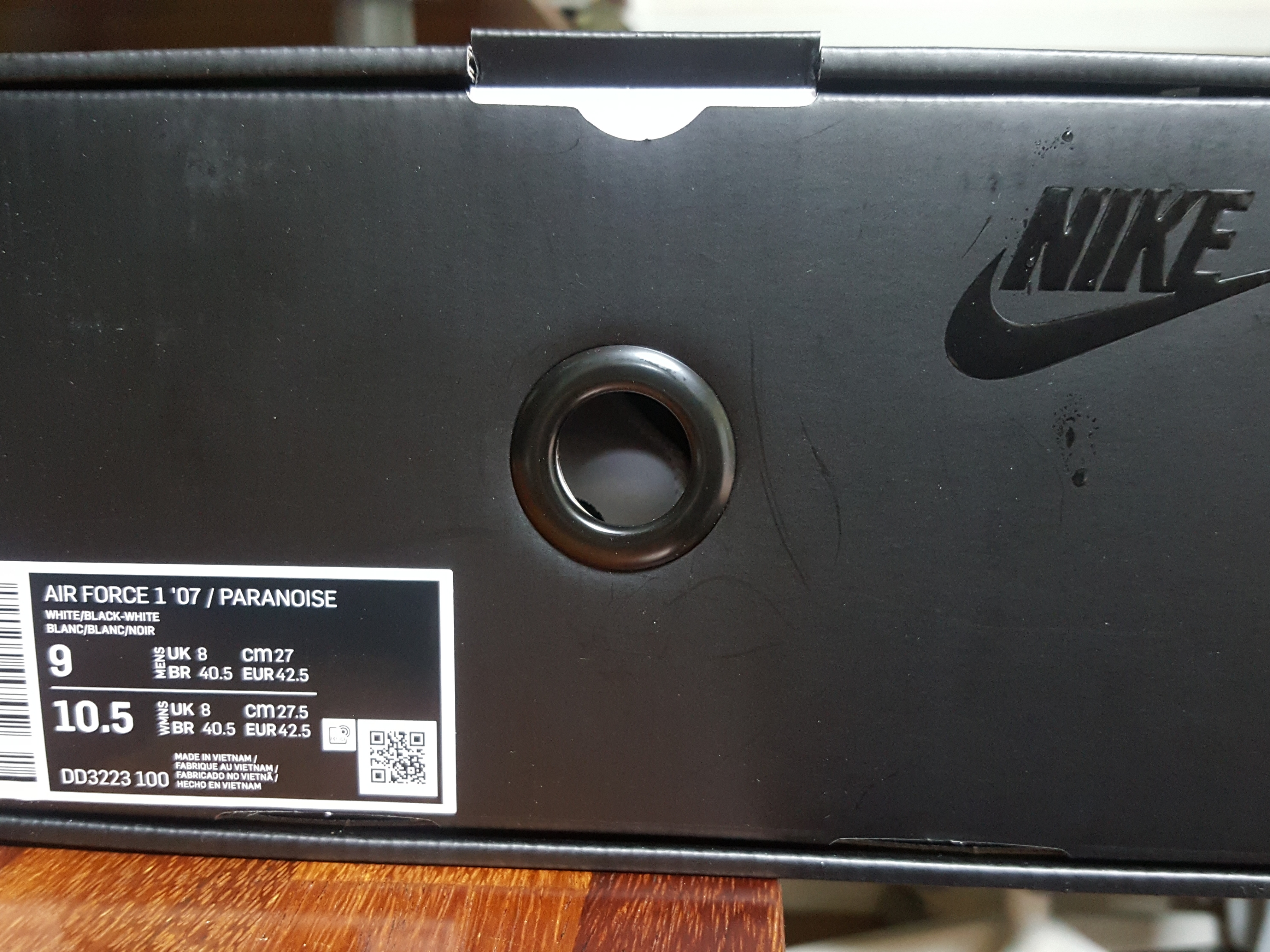 Nike x Peaceminusone Air Force 1 Low Para-Noise 2.0 착용 스타일 - 3