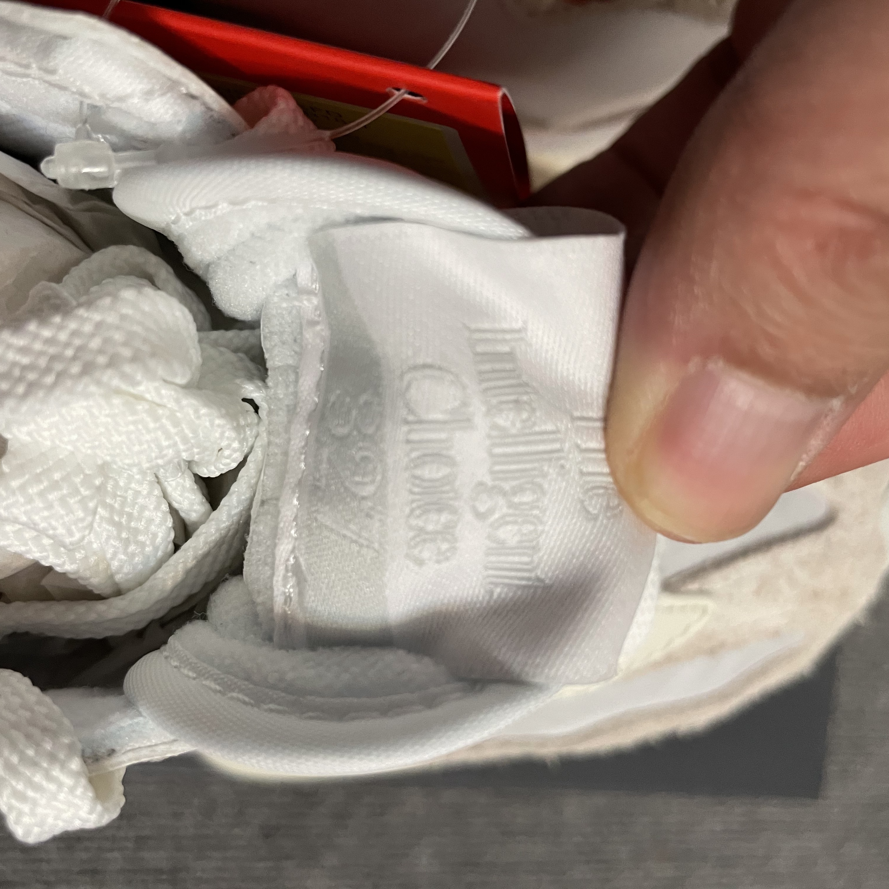 (W) New Balance 327 White Moonbeam 착용 스타일 - 5