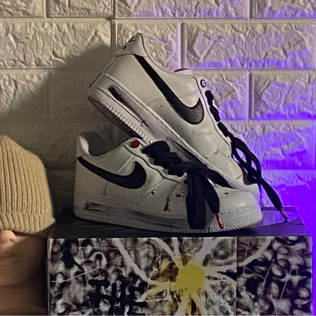 Nike x Peaceminusone Air Force 1 Low Para-Noise 2.0 착용 스타일 - 2