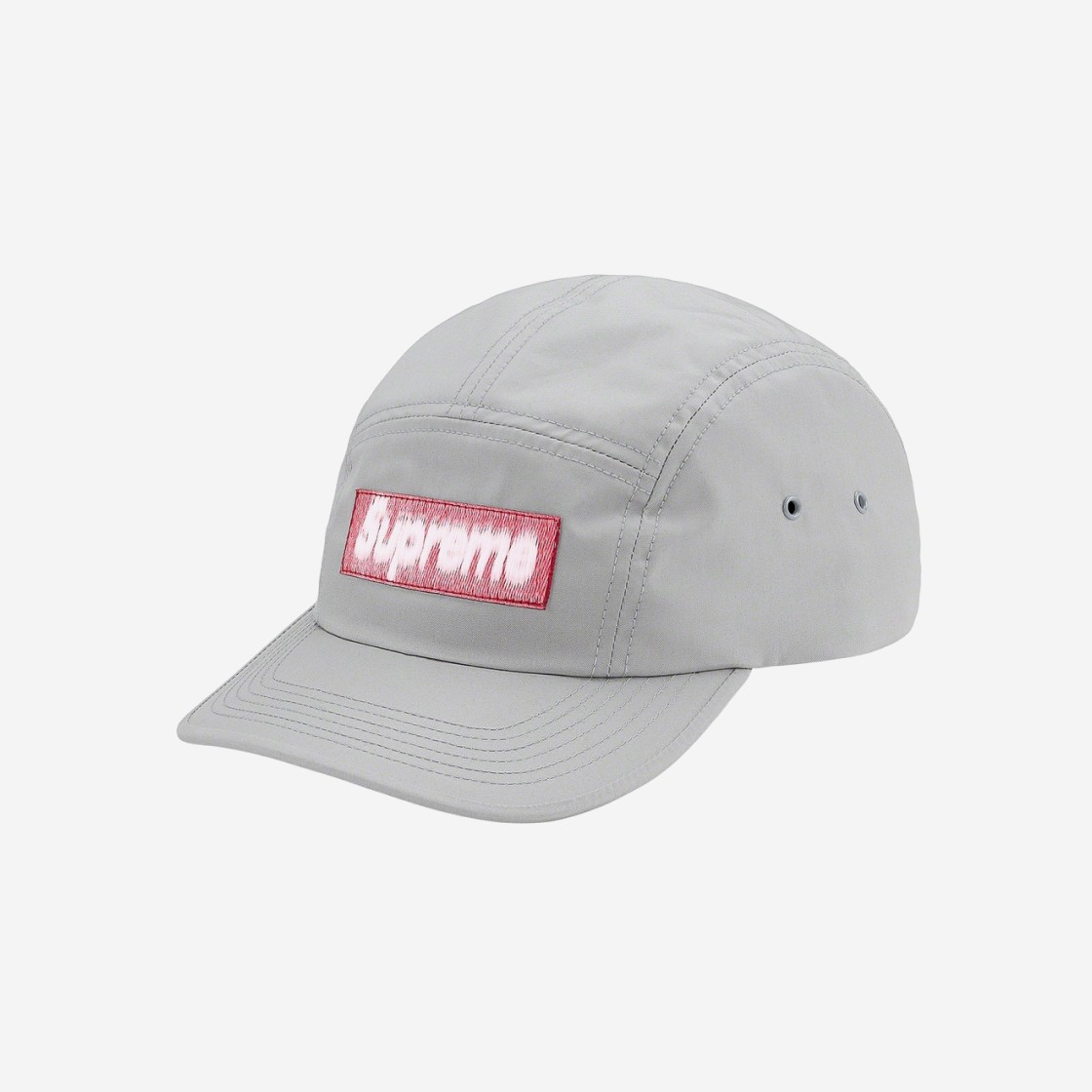 Supreme Reversed Label Camp Cap Grey - 21SS 상세 이미지 1