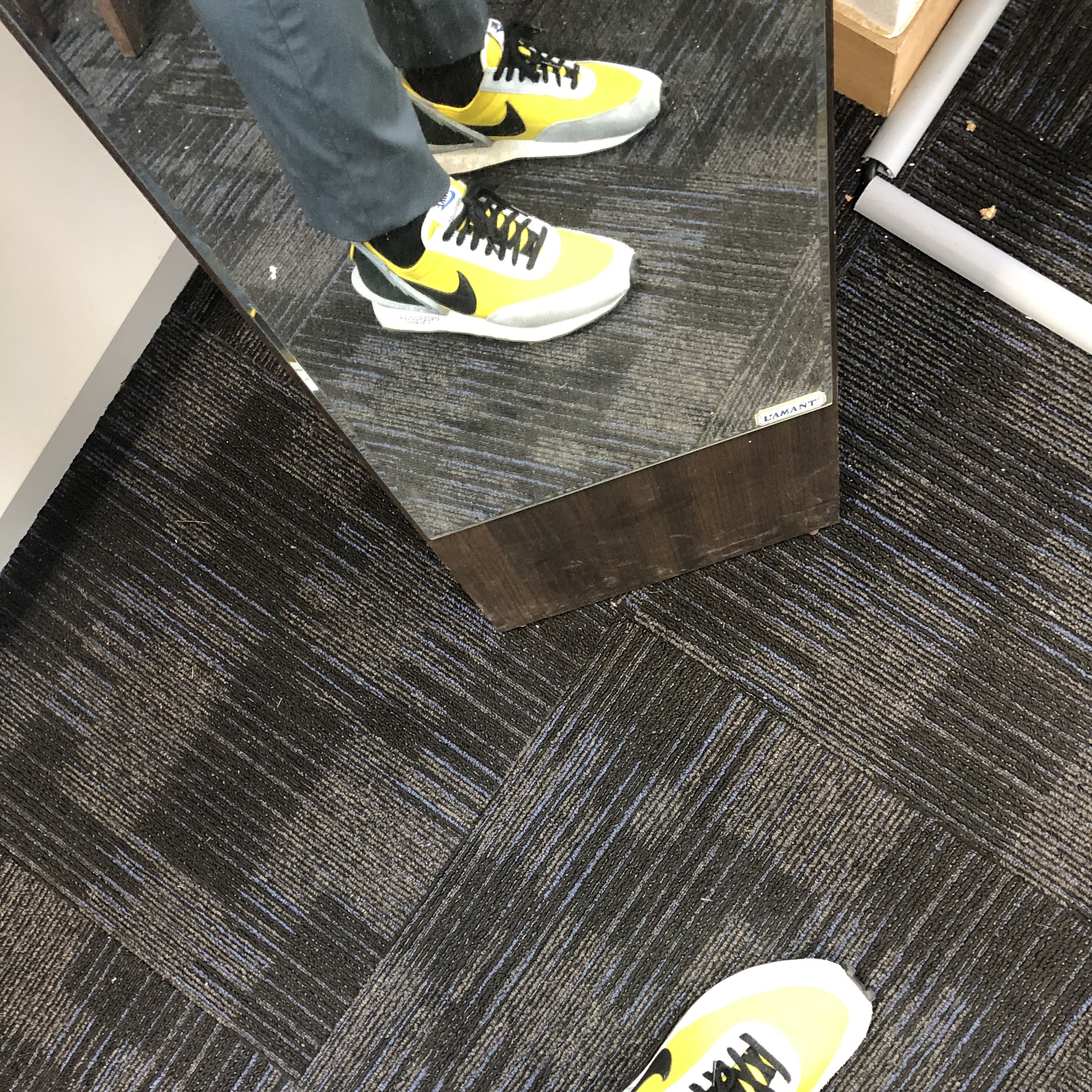 Nike x Undercover Daybreak Bright Citron 착용 스타일