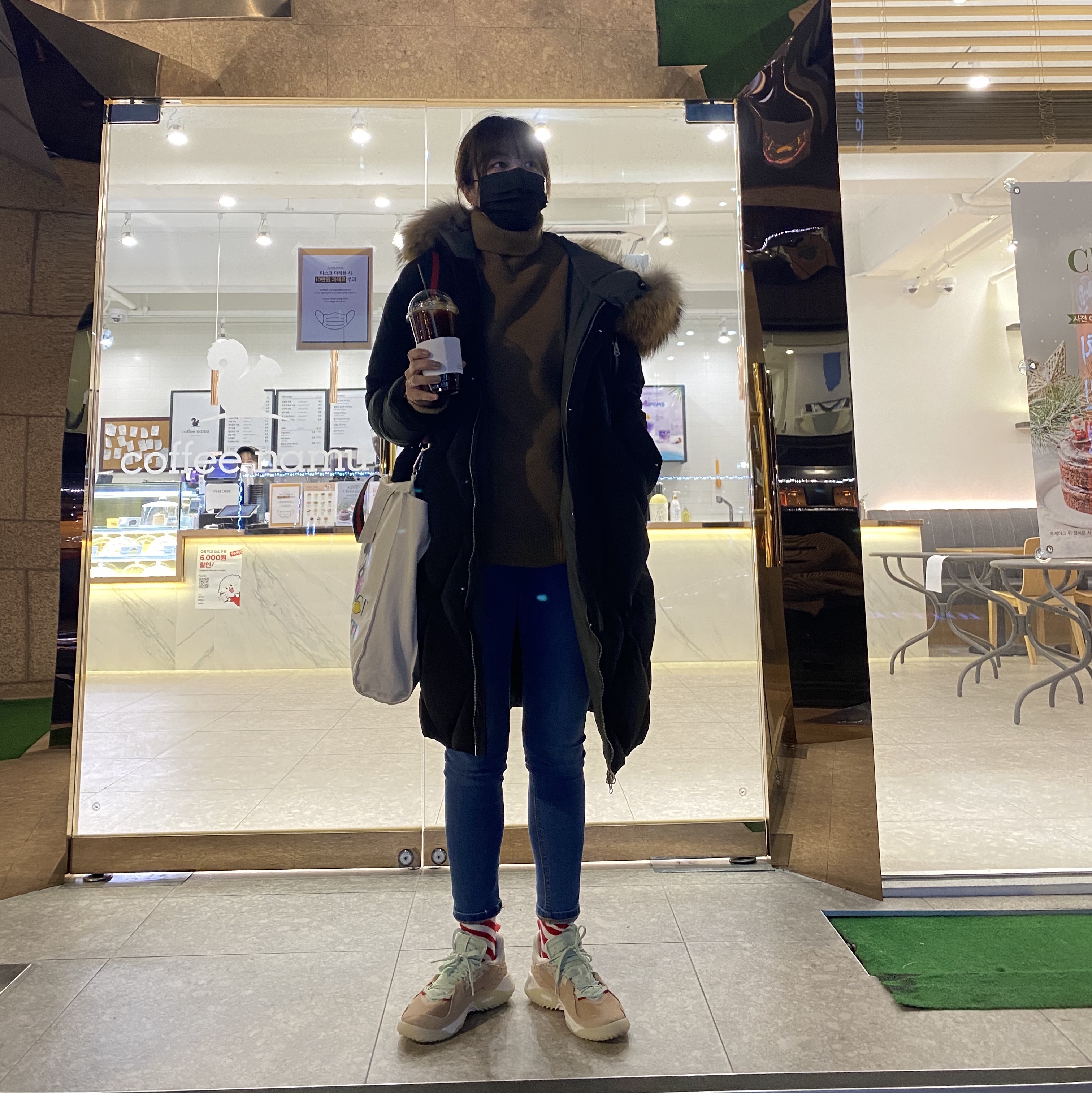 (W) Jordan Delta SP Vachetta Tan 착용 스타일