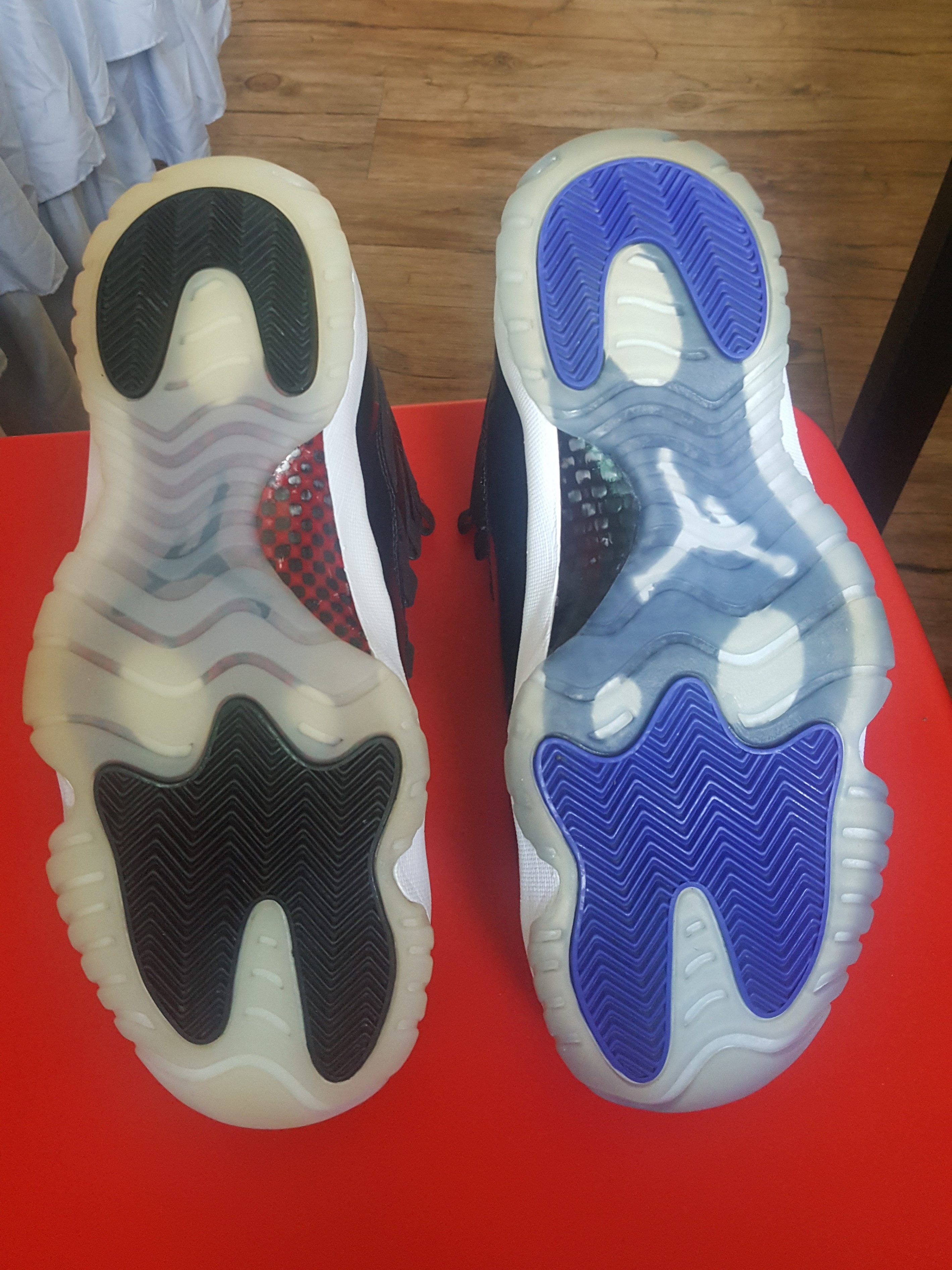 Jordan 11 Retro Space Jam 2016, Jordan 11 Retro 72-10 착용 스타일