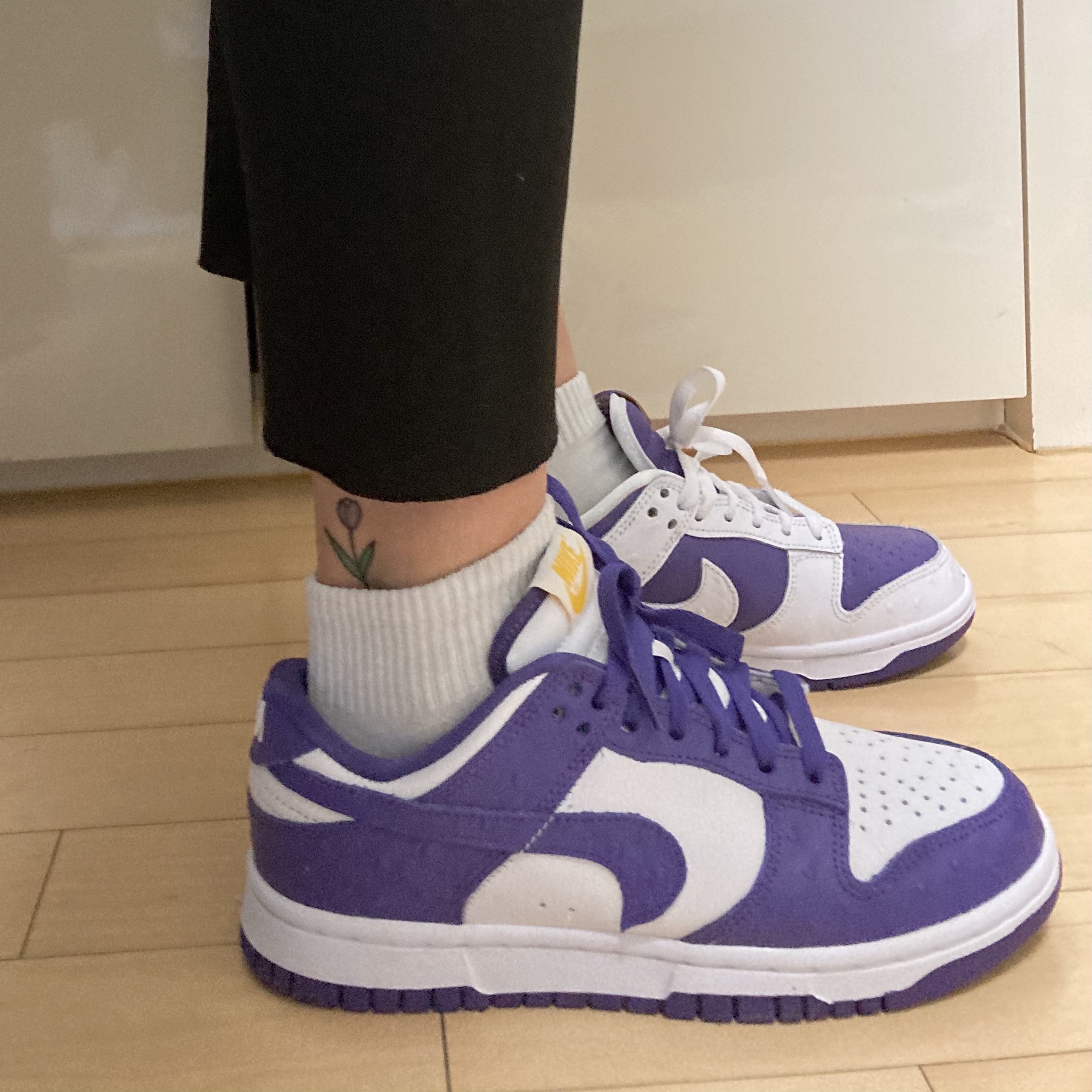 (W) Nike Dunk Low SE Flip 착용 스타일 - 3