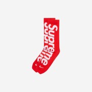 Supreme x Nike Lightweight Crew Socks Red (1 Pack)