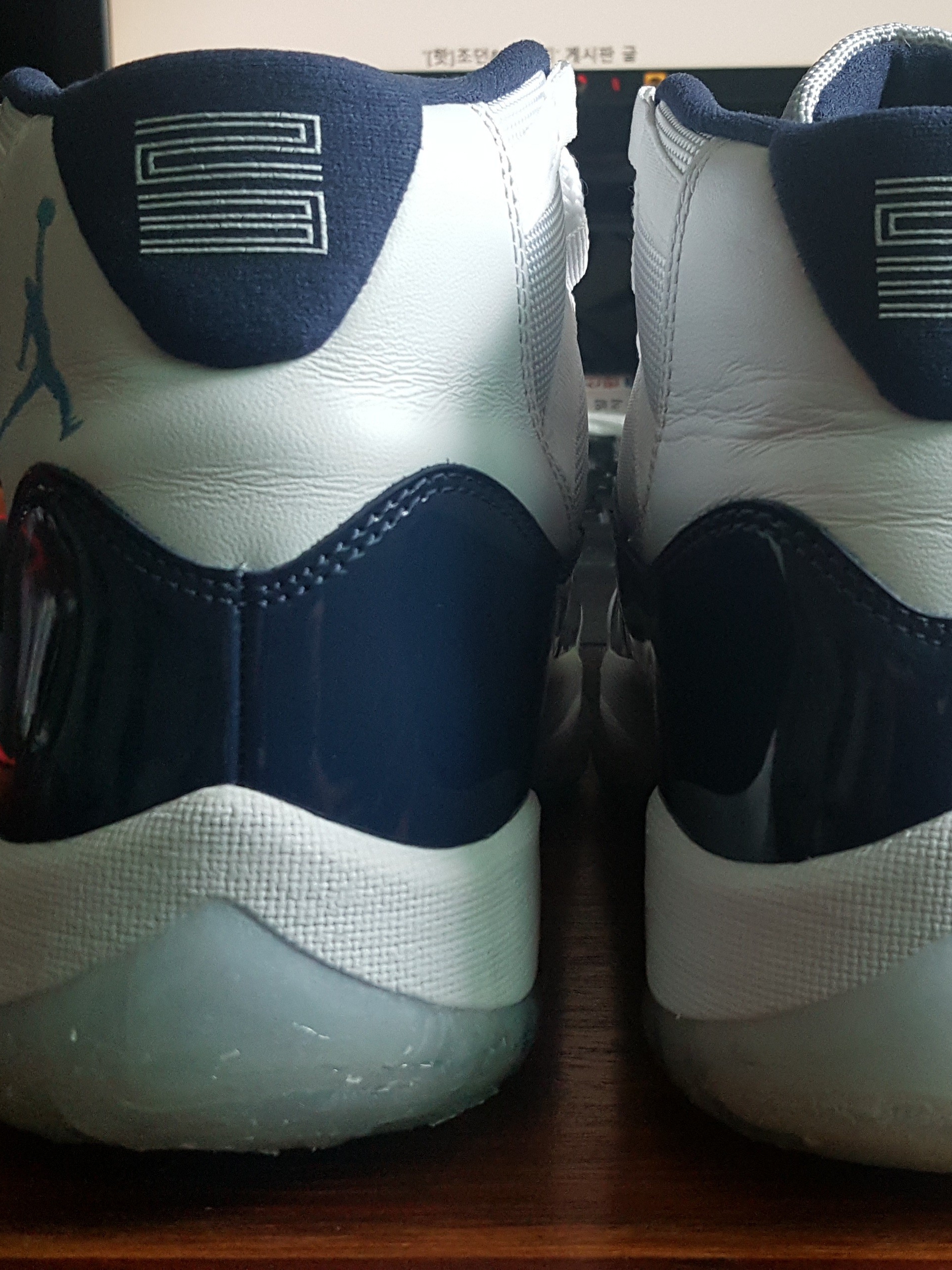 Jordan 11 Retro Win Like 82 UNC 착용 스타일 - 2