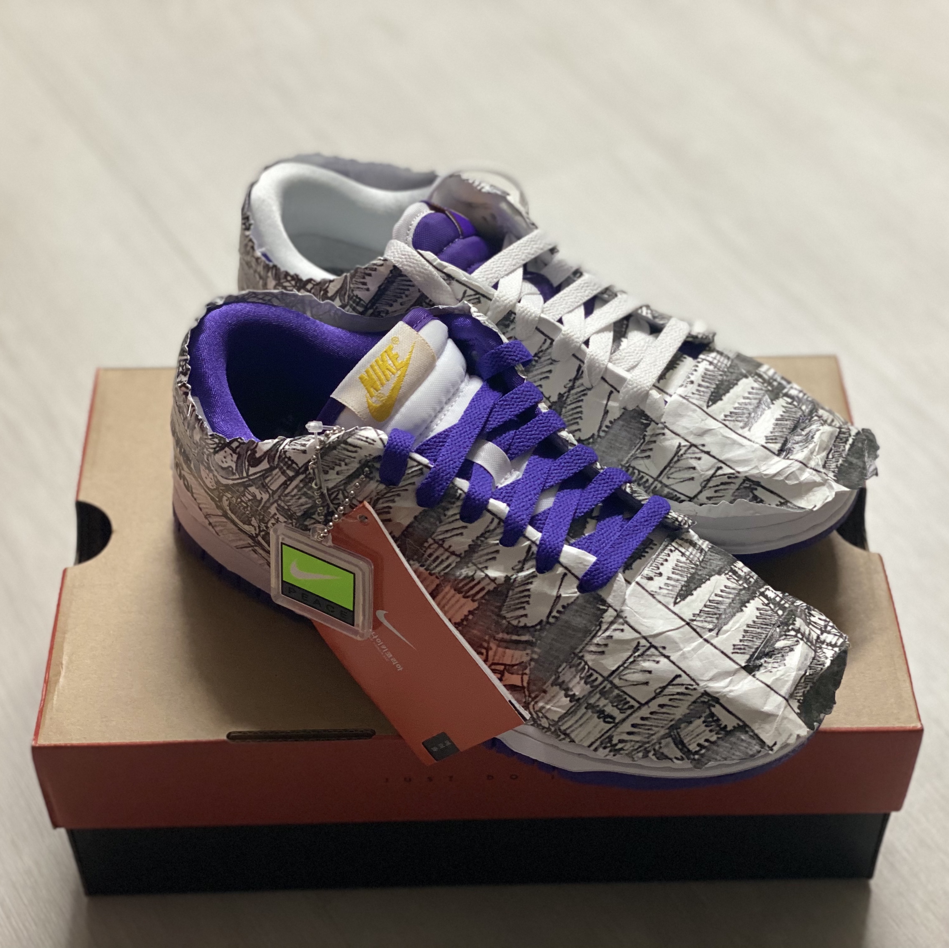 (W) Nike Dunk Low SE Flip 착용 스타일