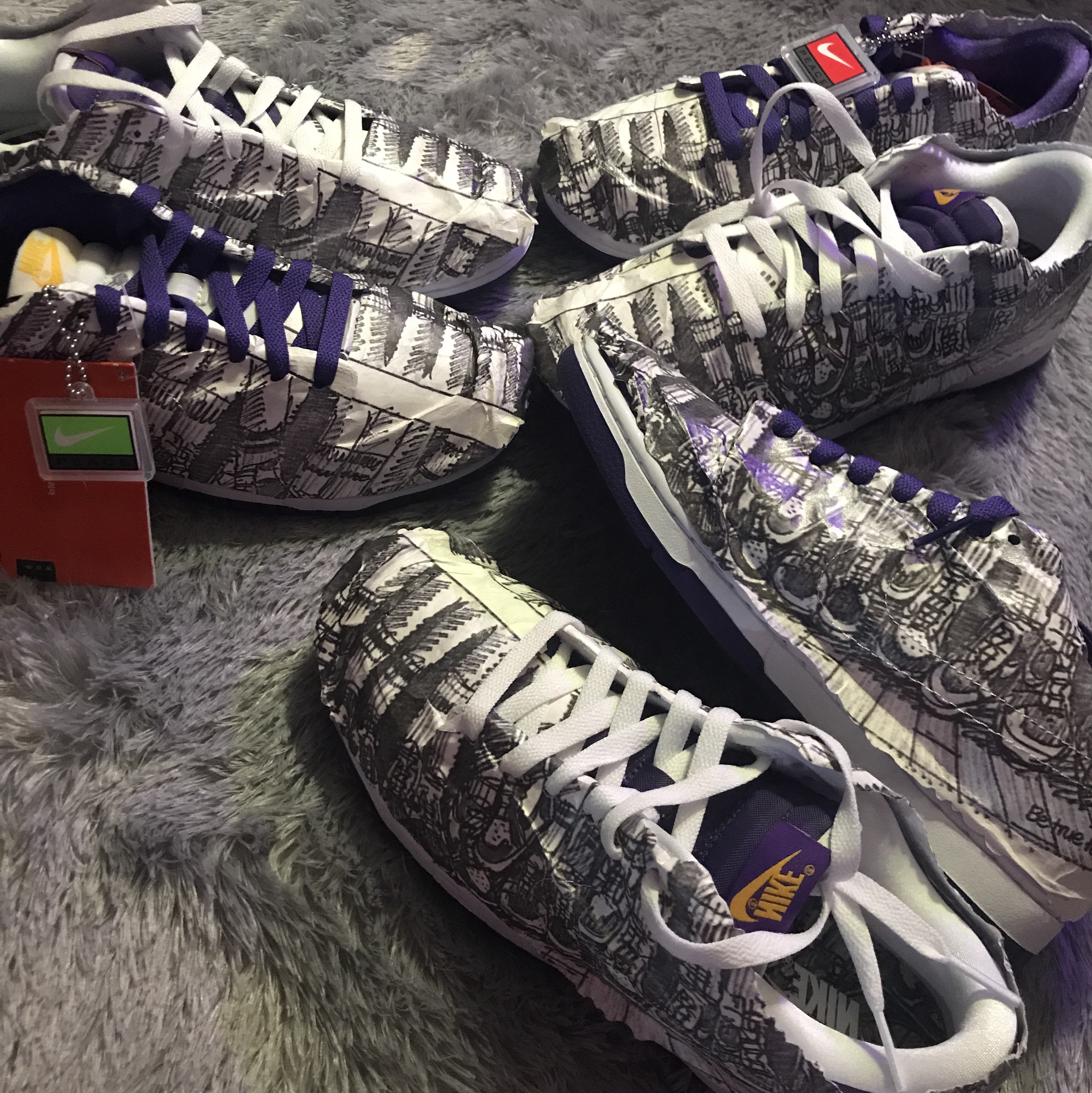 (W) Nike Dunk Low SE Flip 착용 스타일
