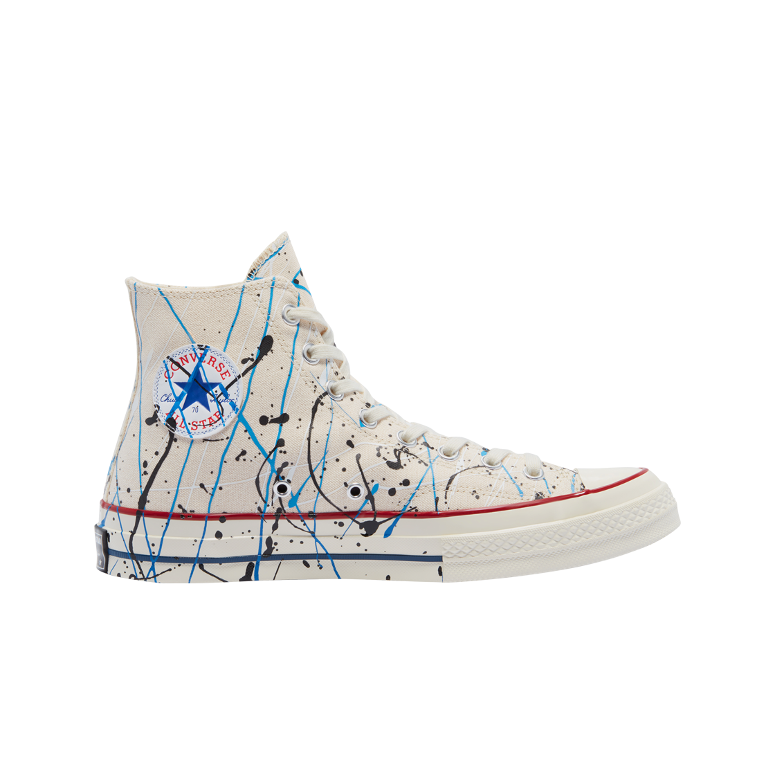 컨버스 척 70 하이 페인트 스플래터 에그렛