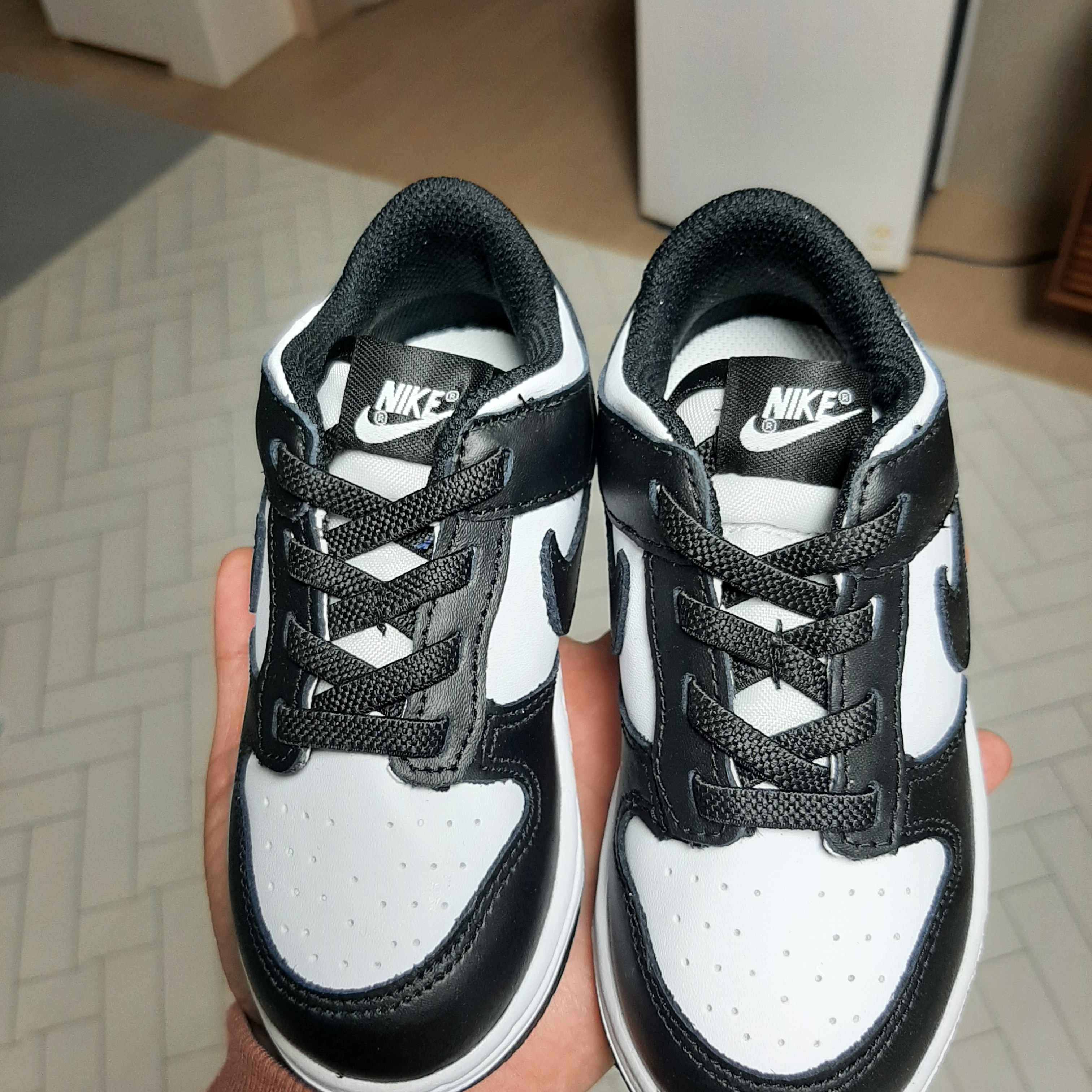 (TD) Nike Dunk Low Black 착용 스타일 - 2