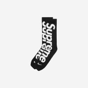 Supreme x Nike Lightweight Crew Socks Black (1 Pack)
