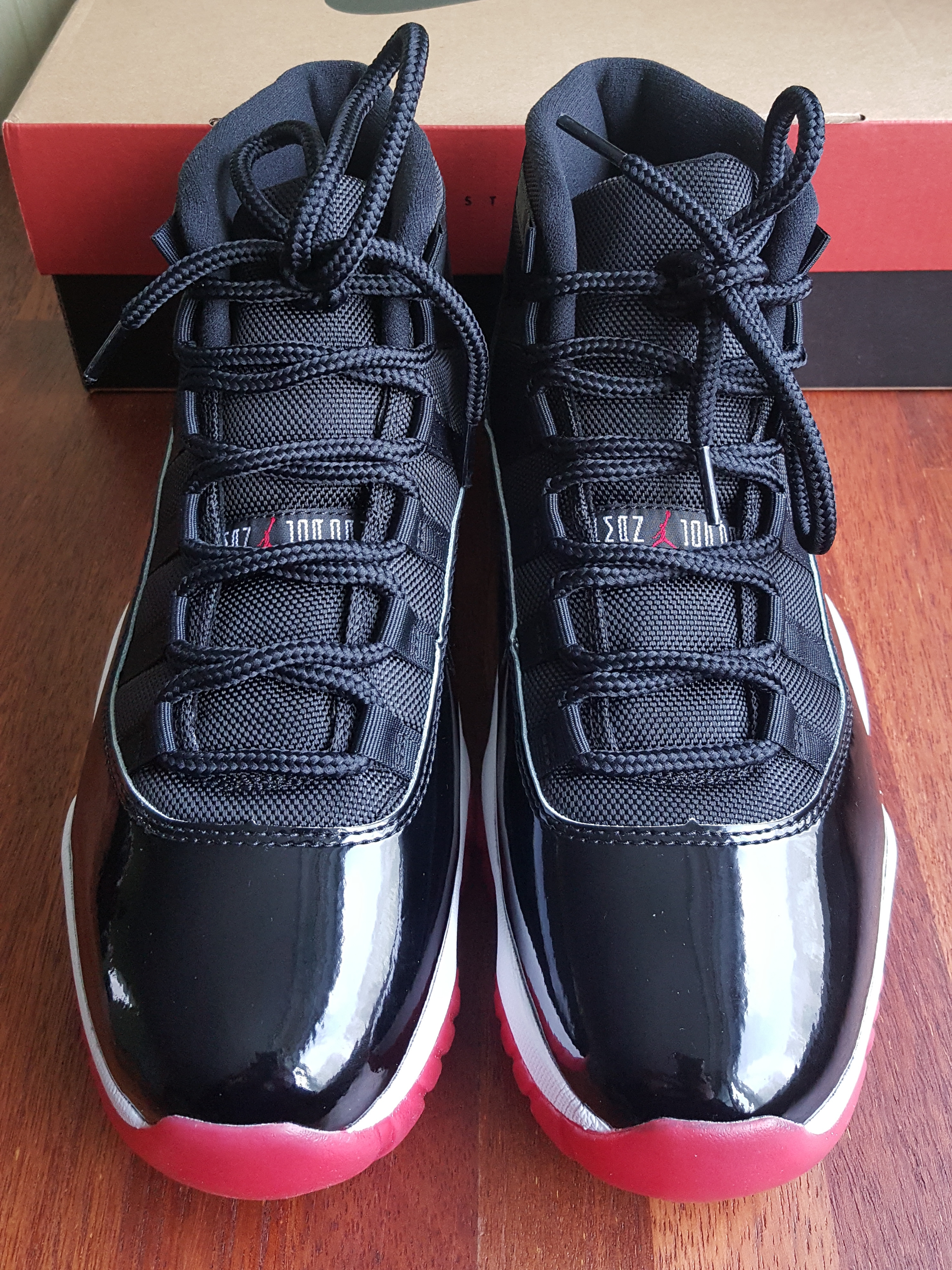 Jordan 11 Retro Bred 2019 착용 스타일 - 1