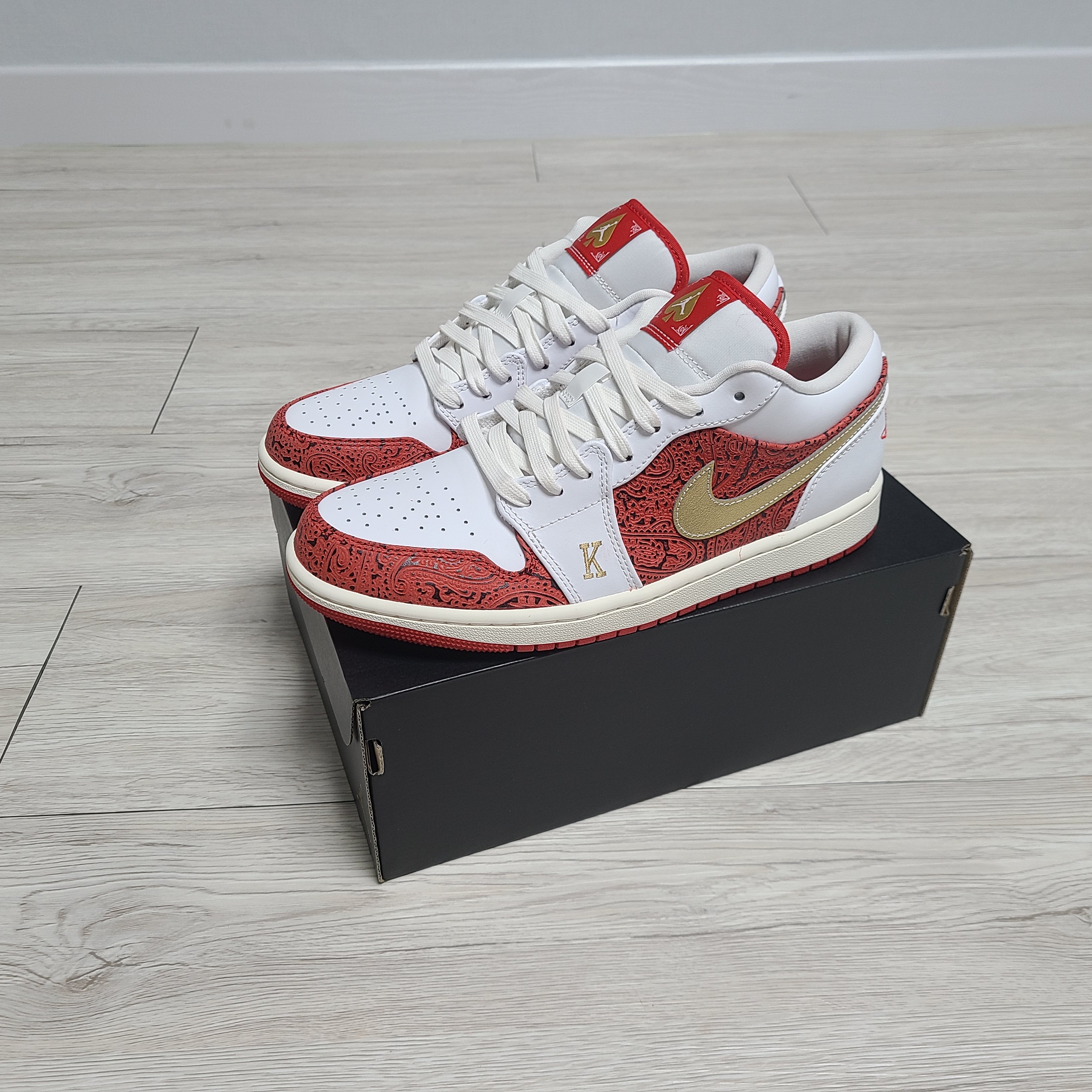 Jordan 1 Low SE Spades 착용 스타일 - 1