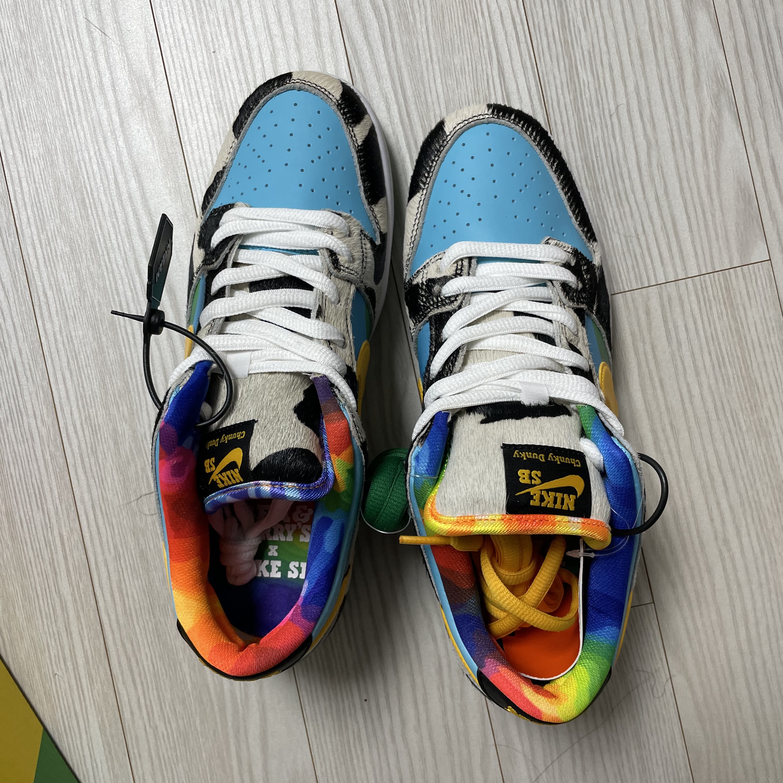 Nike x Ben & Jerry's SB Dunk Low Chunky Dunky, Nike x Travis Scott SB Dunk Low 착용 스타일 - 4