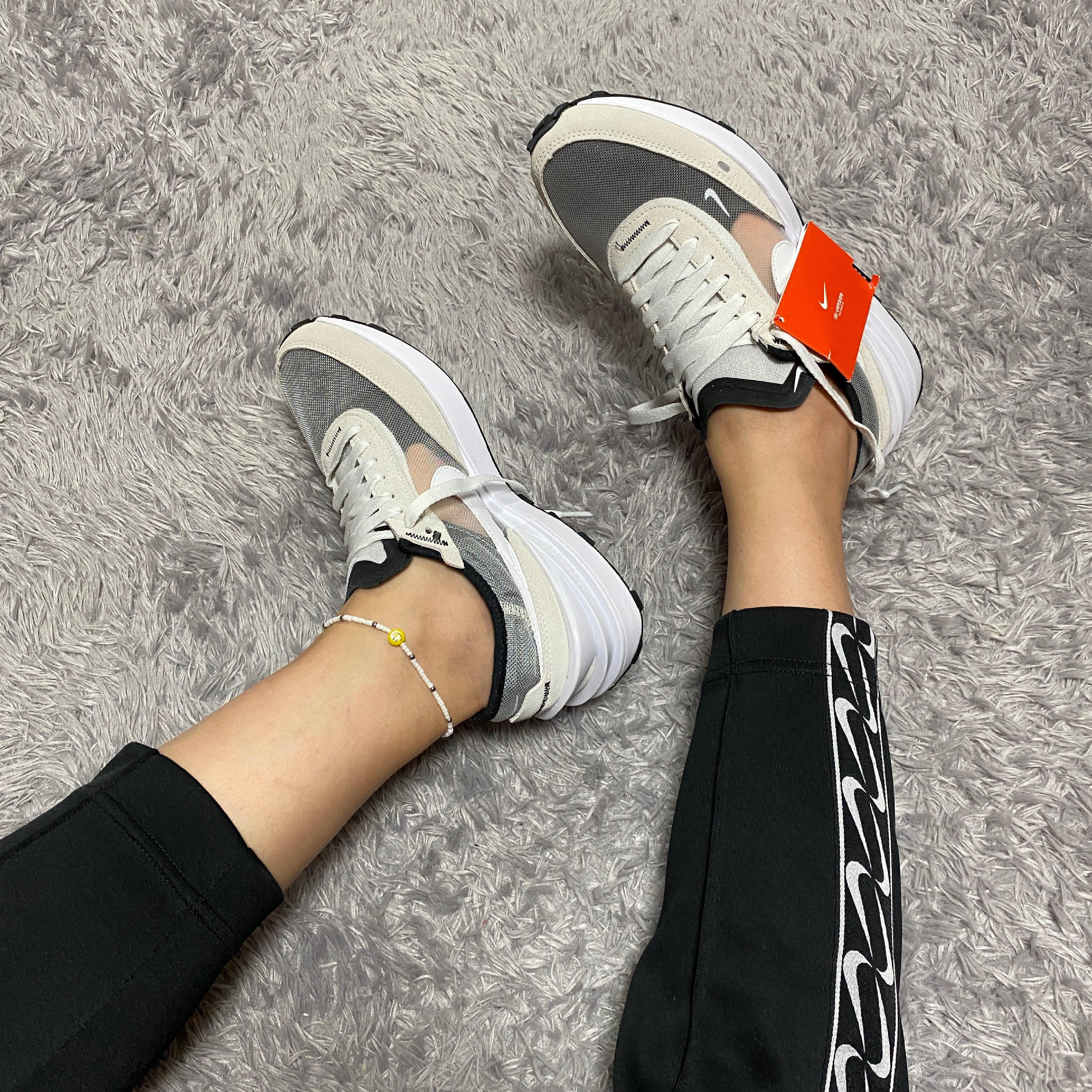 (GS) Nike Waffle One Infinite Lilac 착용 스타일