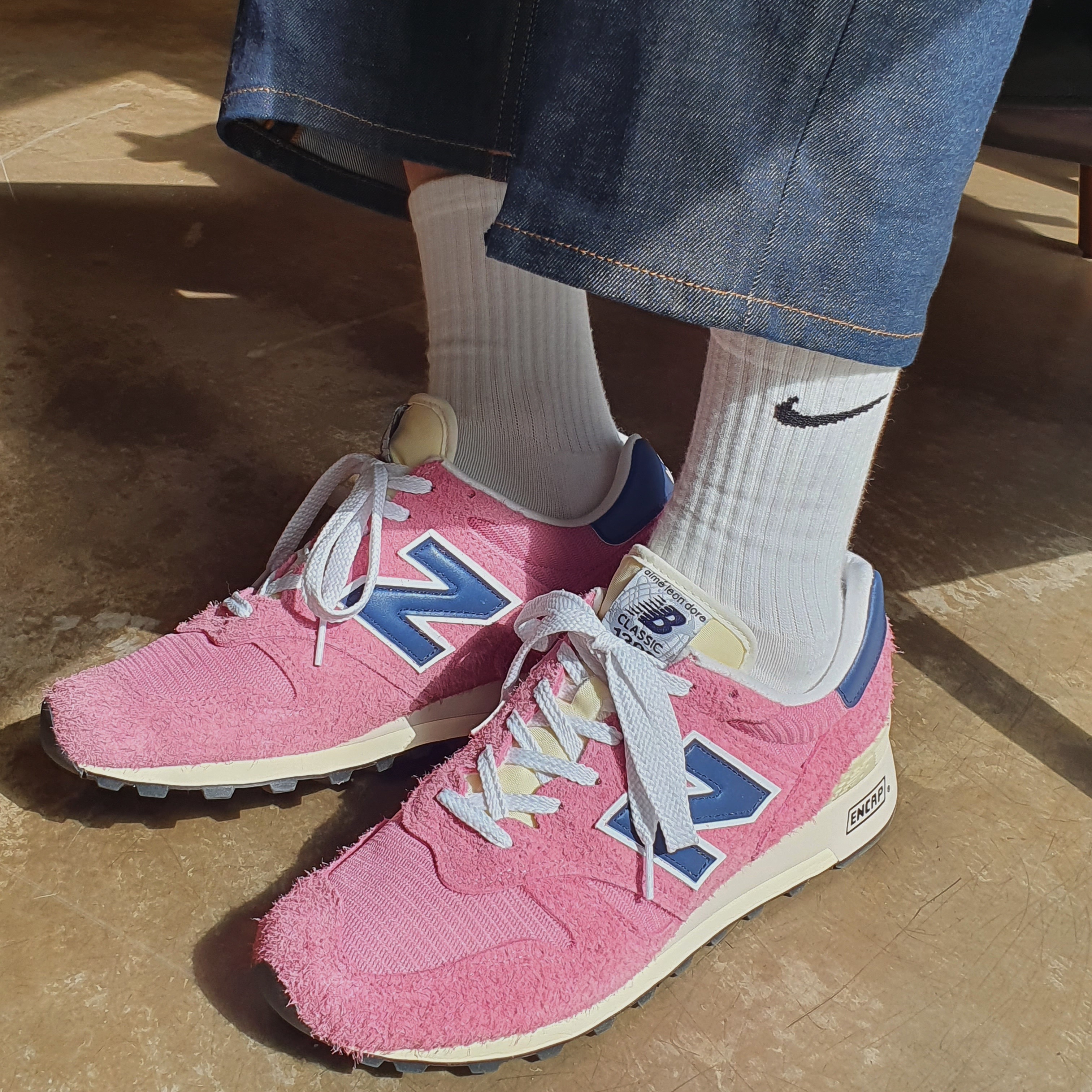 New Balance x Aime Leon Dore 1300 Dusty Pink 착용 스타일