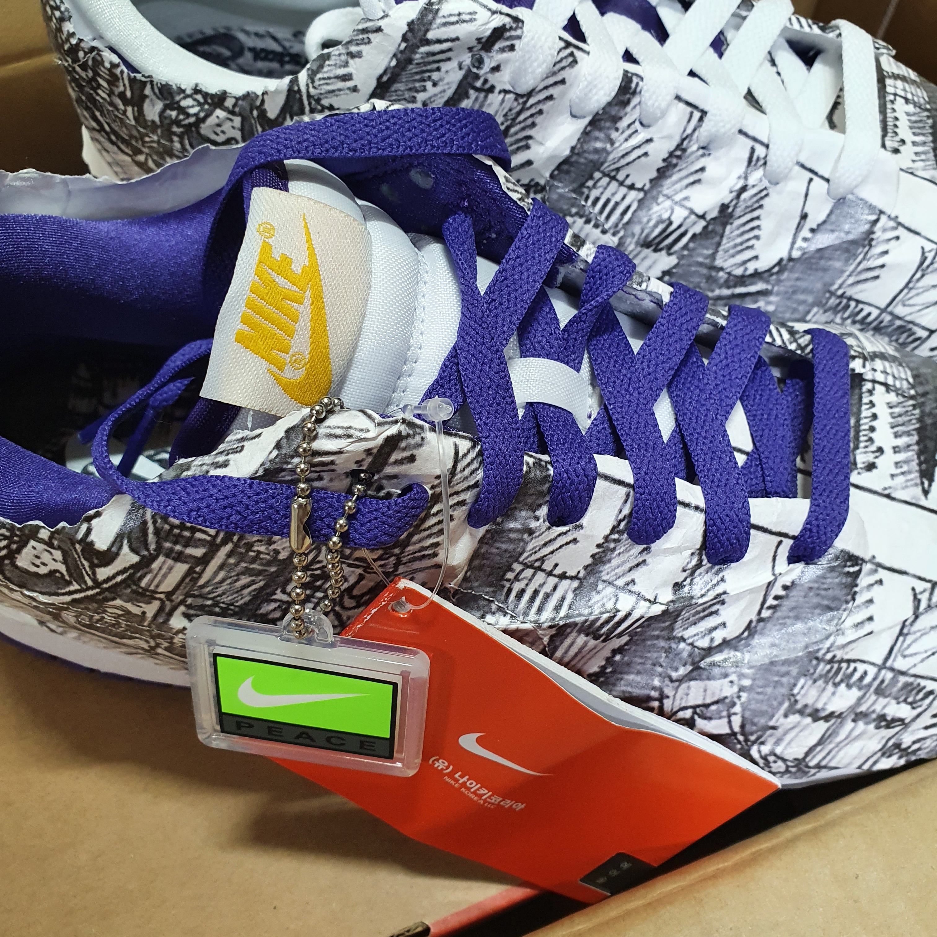 (W) Nike Dunk Low SE Flip 착용 스타일