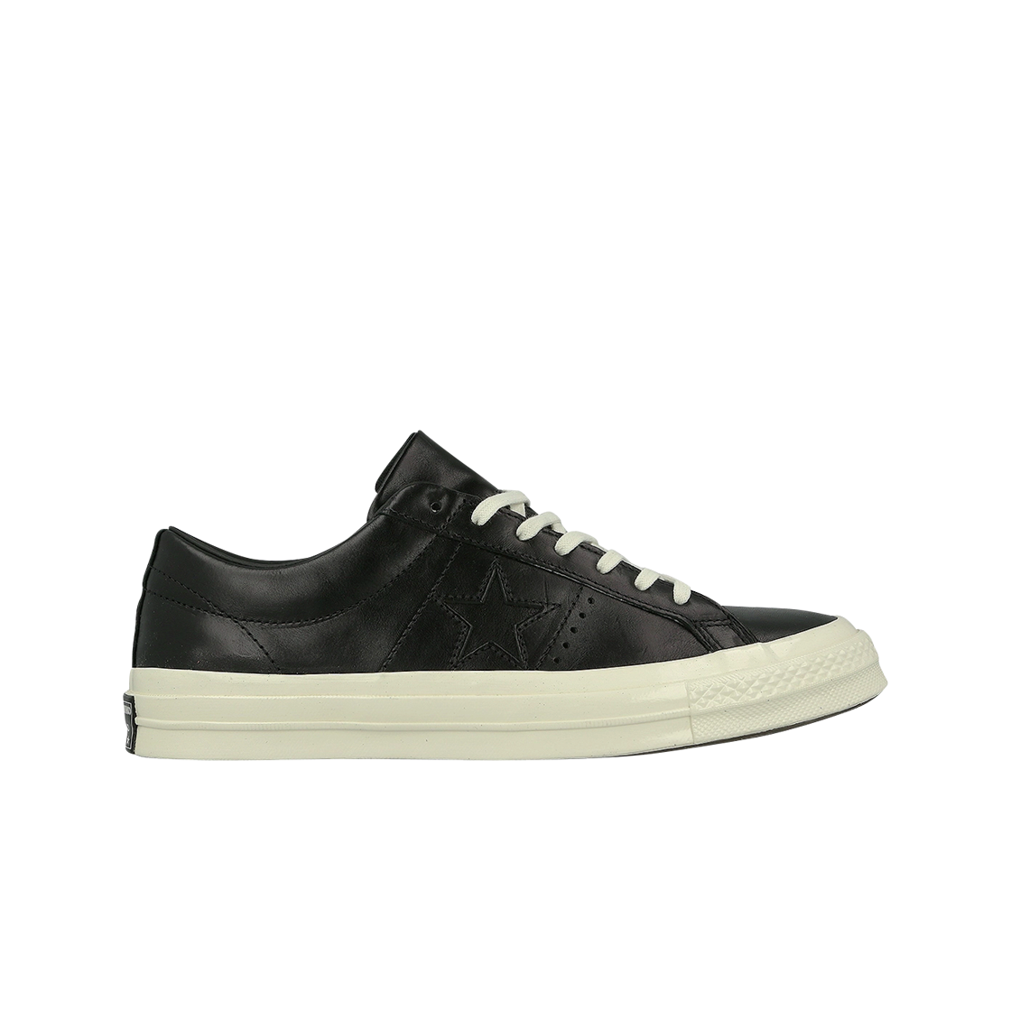 컨버스 원스타 로우 레더 블랙(Converse One Star Ox Leather Black)