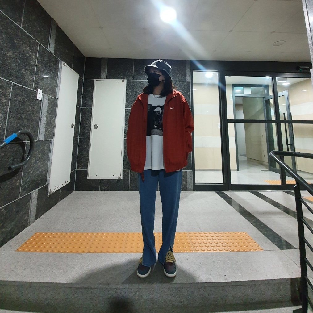 Nike Dunk Low SP Community Garden, Nike M NRG Flash Grid Track Jacket Firewood Orange - Asia 착용 스타일