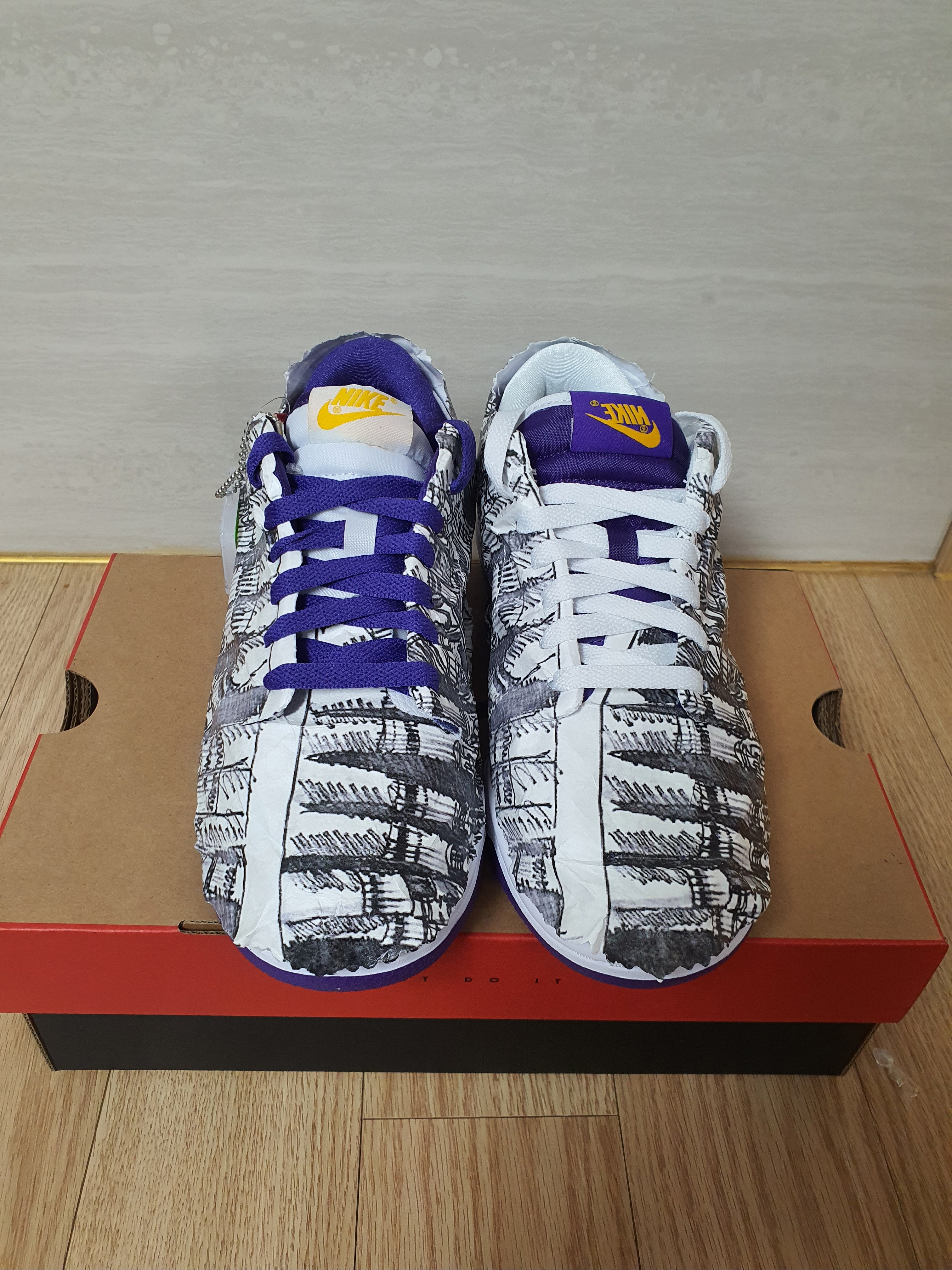 (W) Nike Dunk Low SE Flip 착용 스타일 - 2