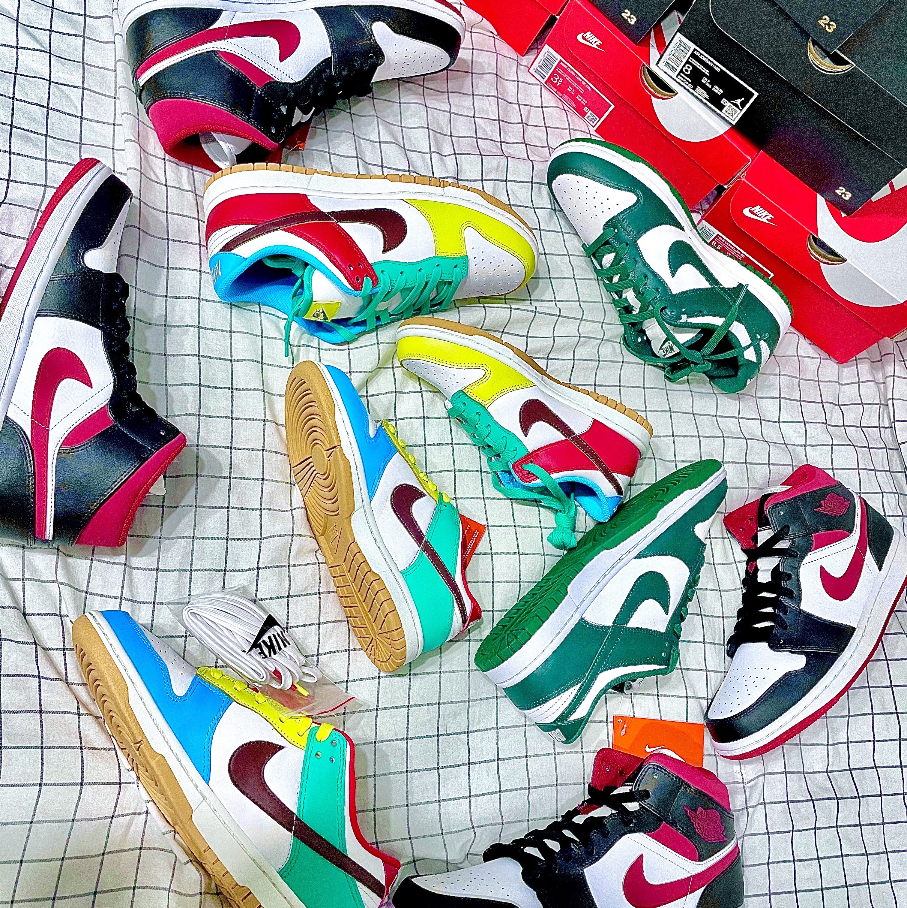 (GS) Nike Dunk Low SE Free.99 White, Nike Dunk Low SE Free.99 White 착용 스타일