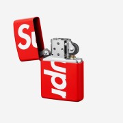 Supreme Logo Zippo Red