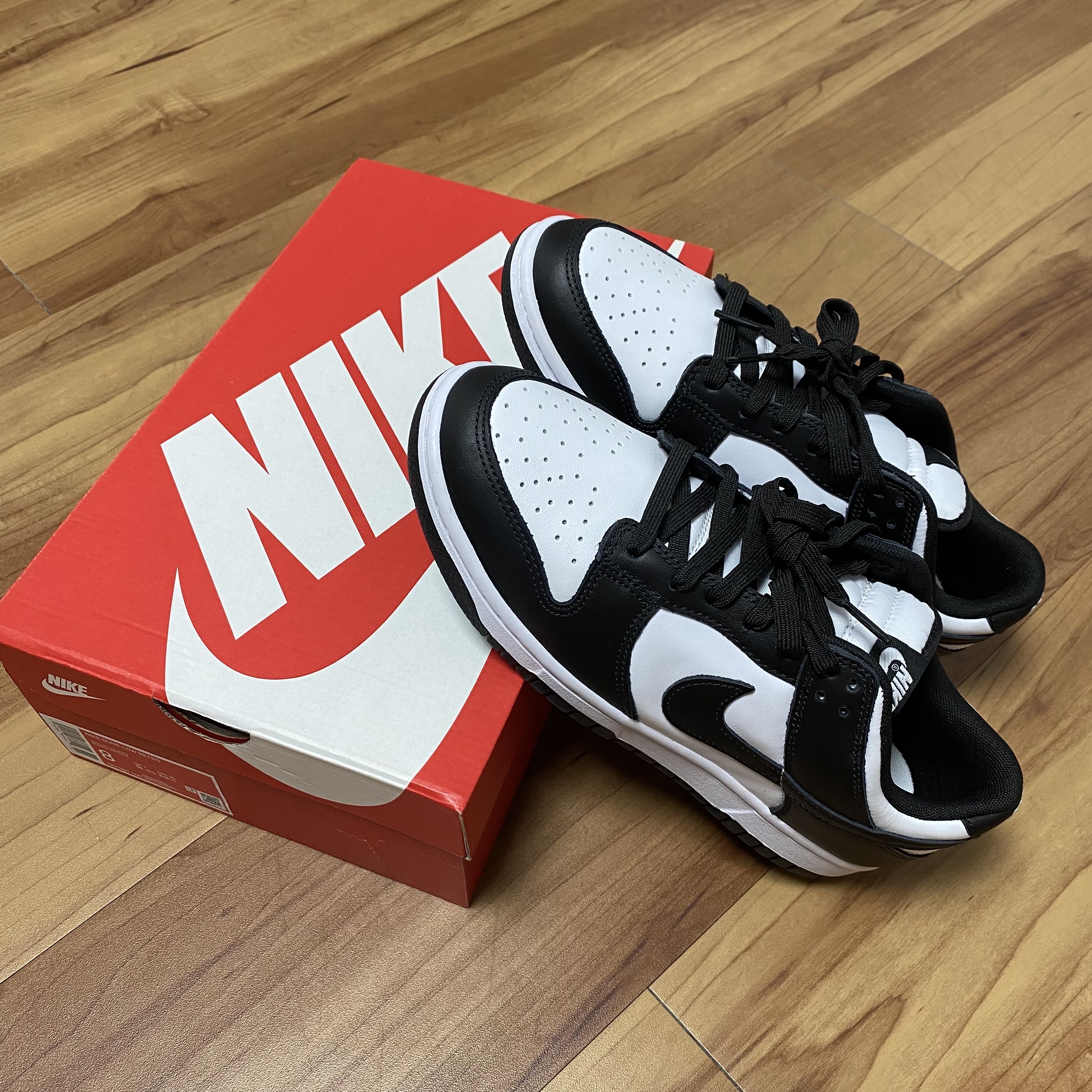 Nike Dunk Low Retro Black 착용 스타일 - 2