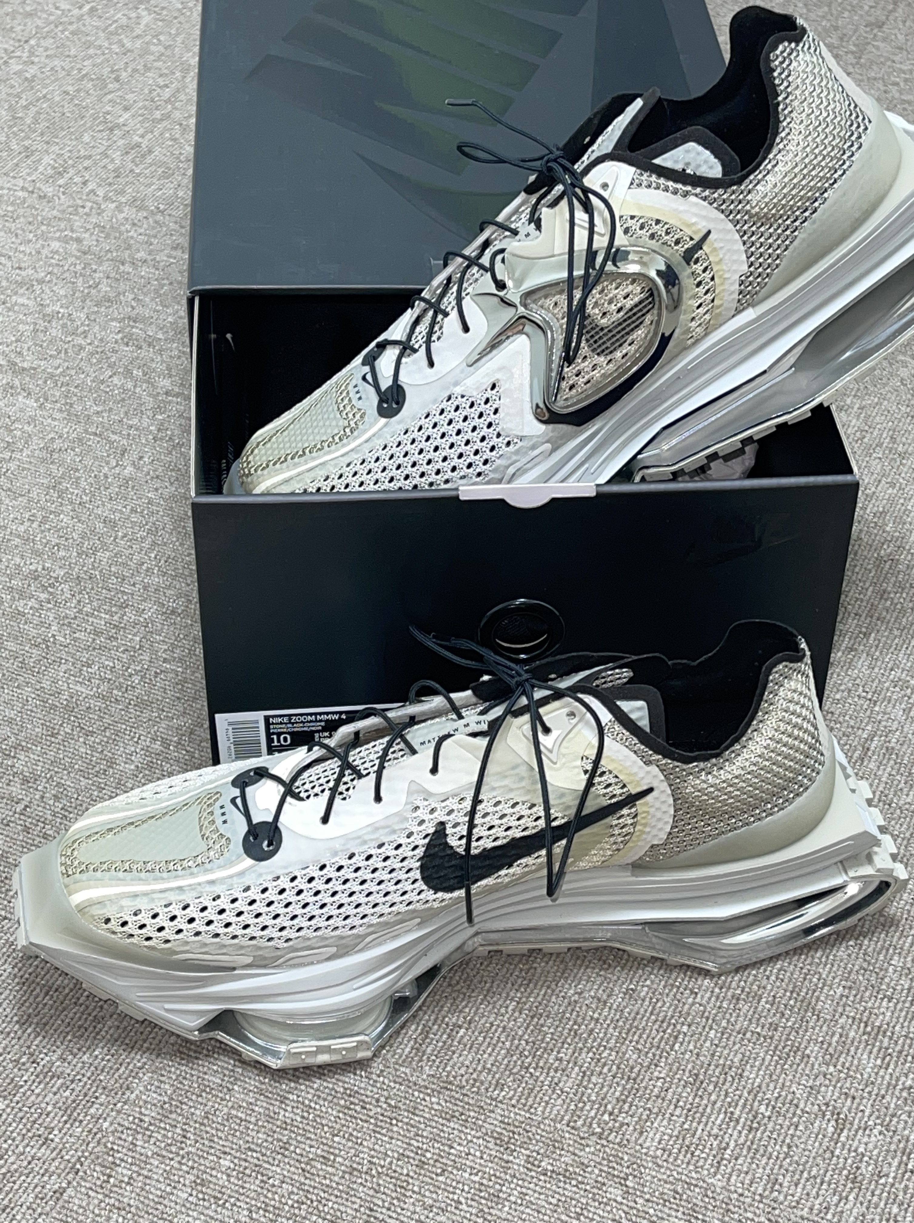 Nike x Matthew M Williams Zoom 004 Stone 착용 스타일 - 2