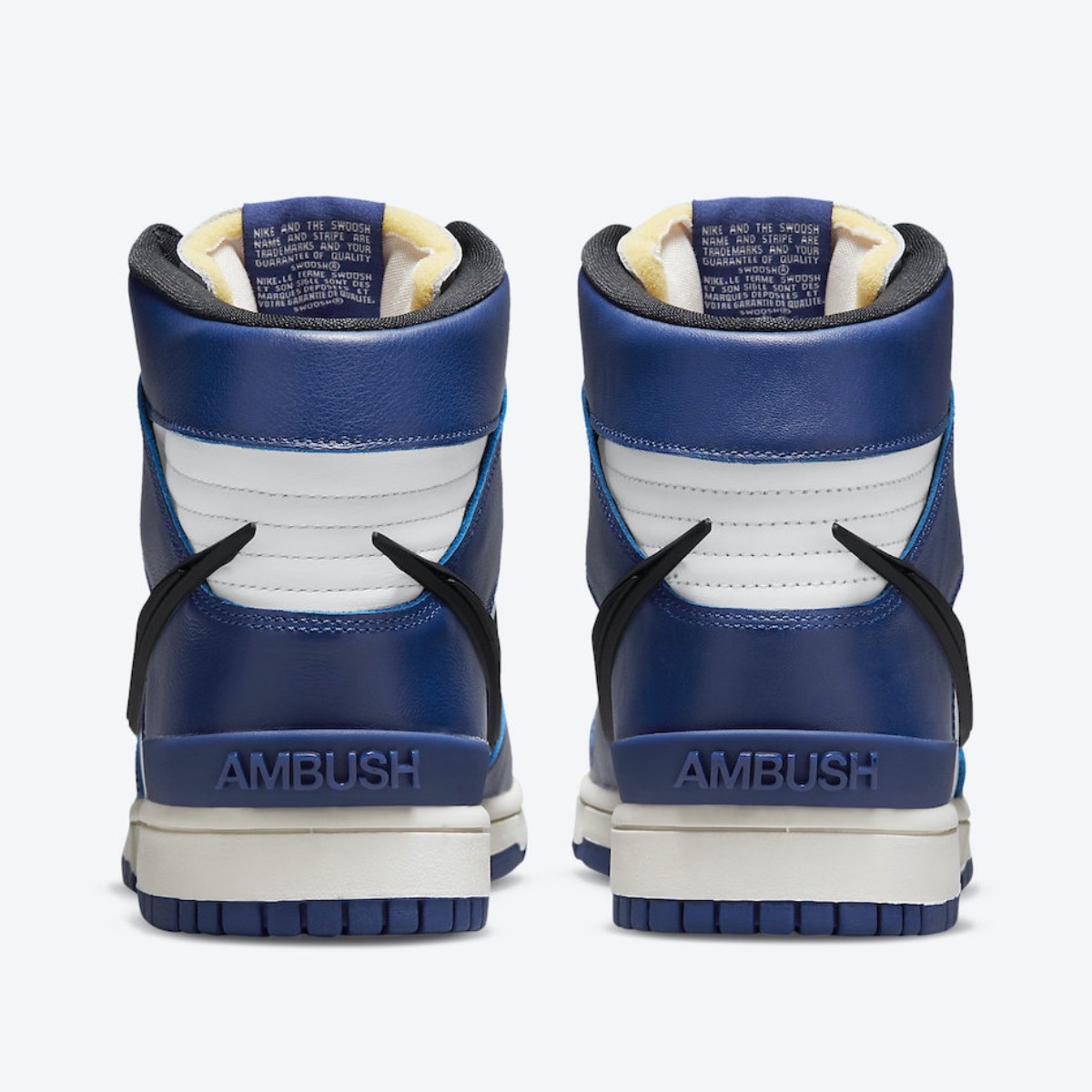 Nike x Ambush Dunk High Deep Royal Blue, Nike x Ambush Dunk High Black 착용 스타일 - 5
