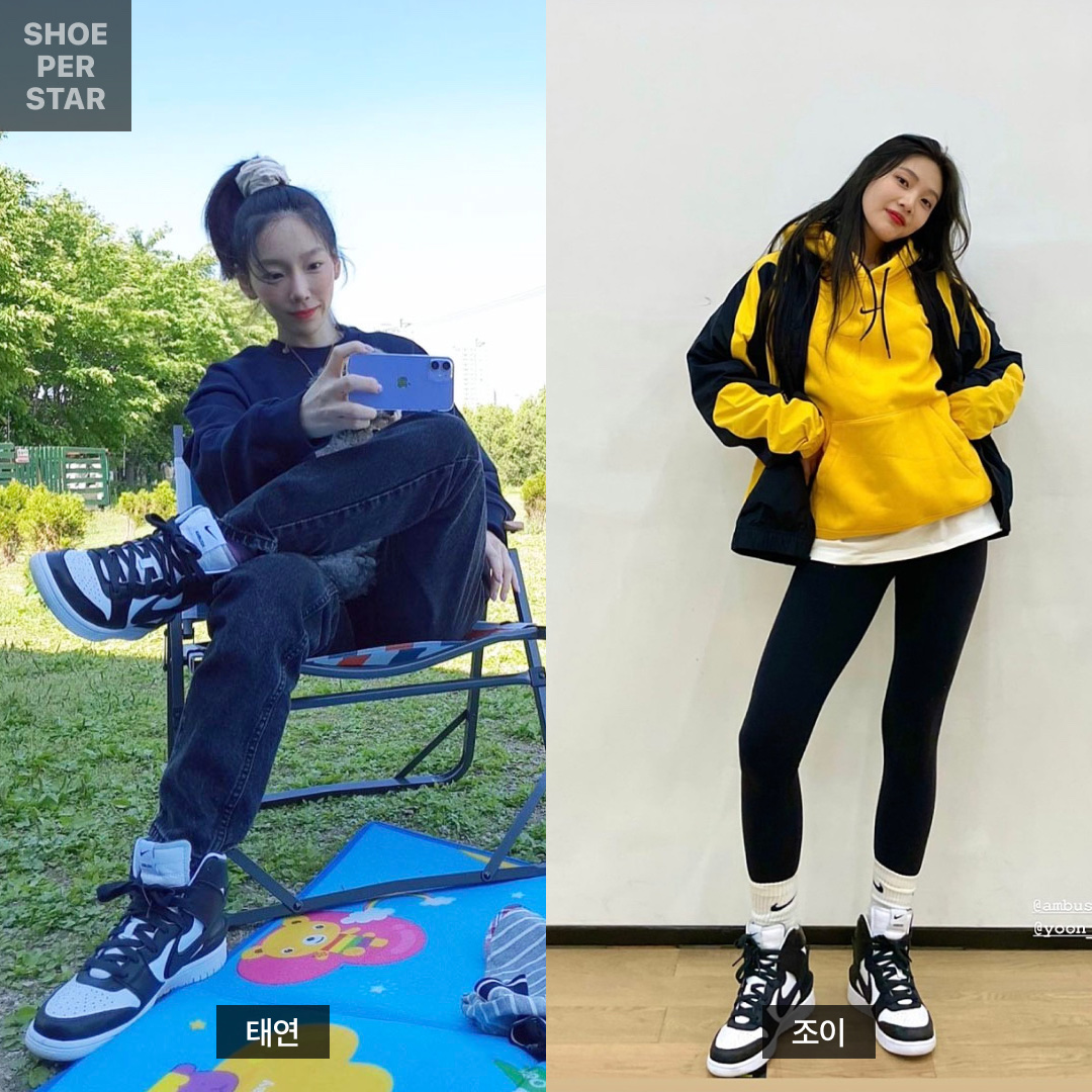 Nike x Ambush Dunk High Black, Nike x Drake Nocta Essential Hoodie University Gold - Asia 착용 스타일 - 1