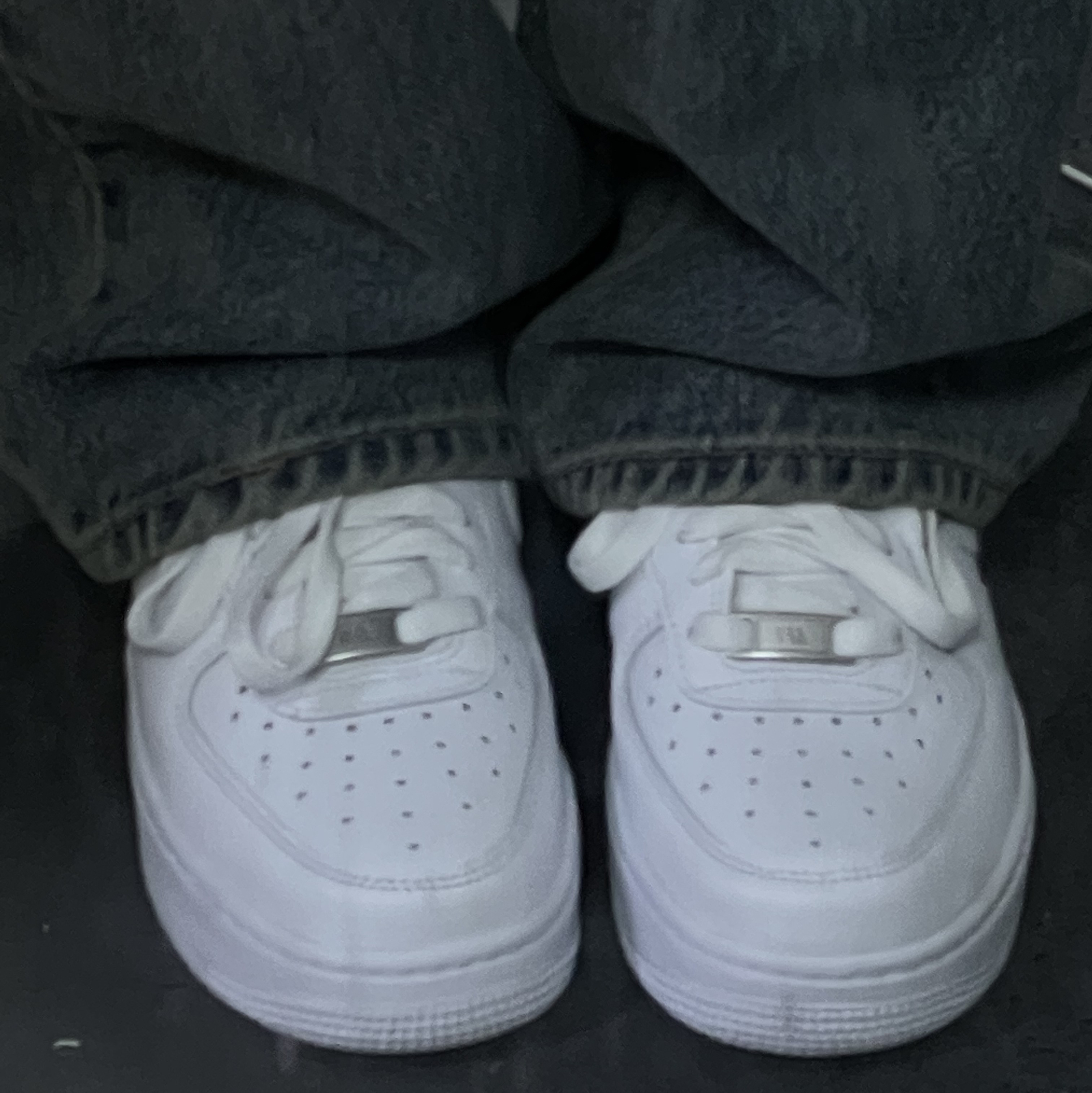 (W) Nike Air Force 1 '07 Low White 착용 스타일