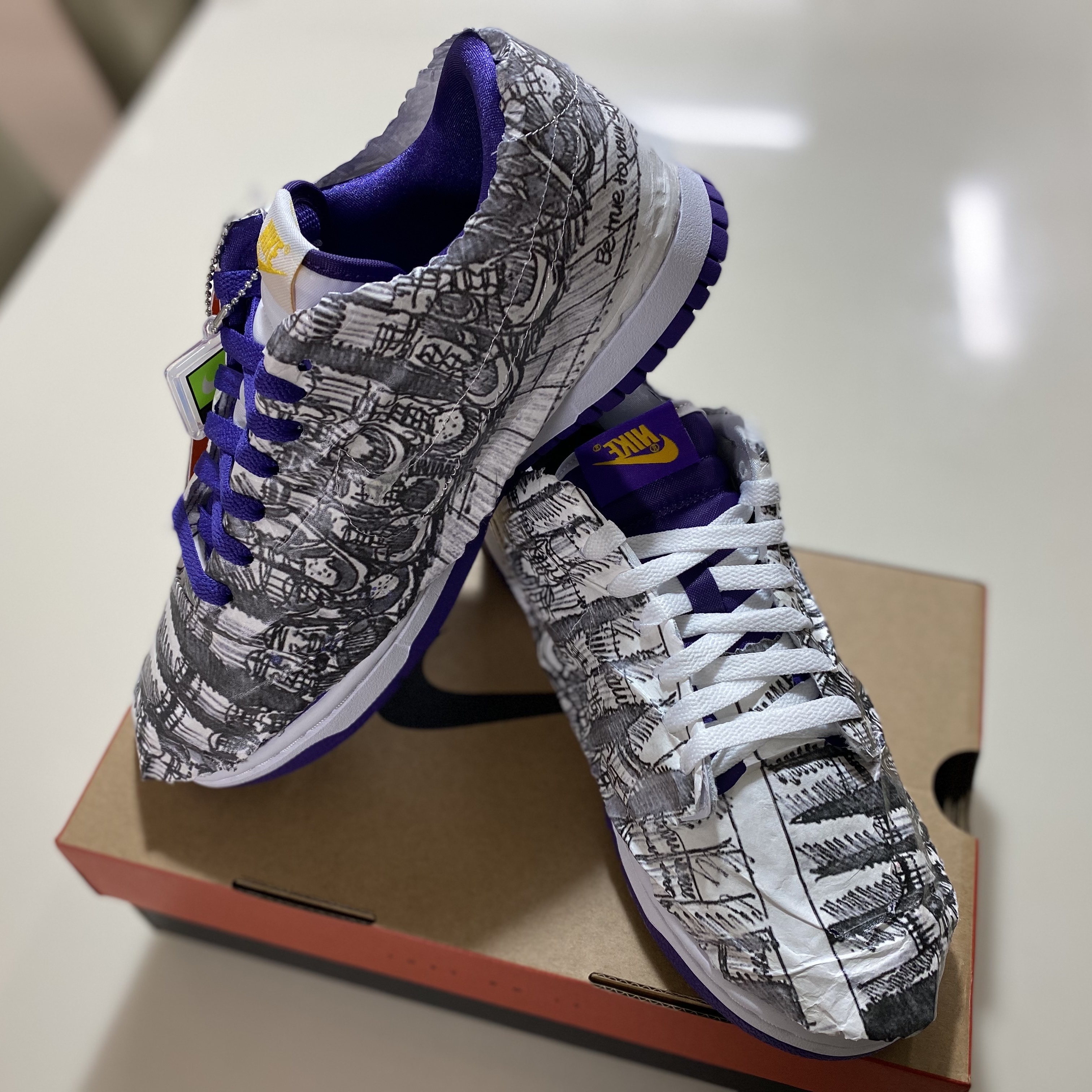 (W) Nike Dunk Low SE Flip 착용 스타일