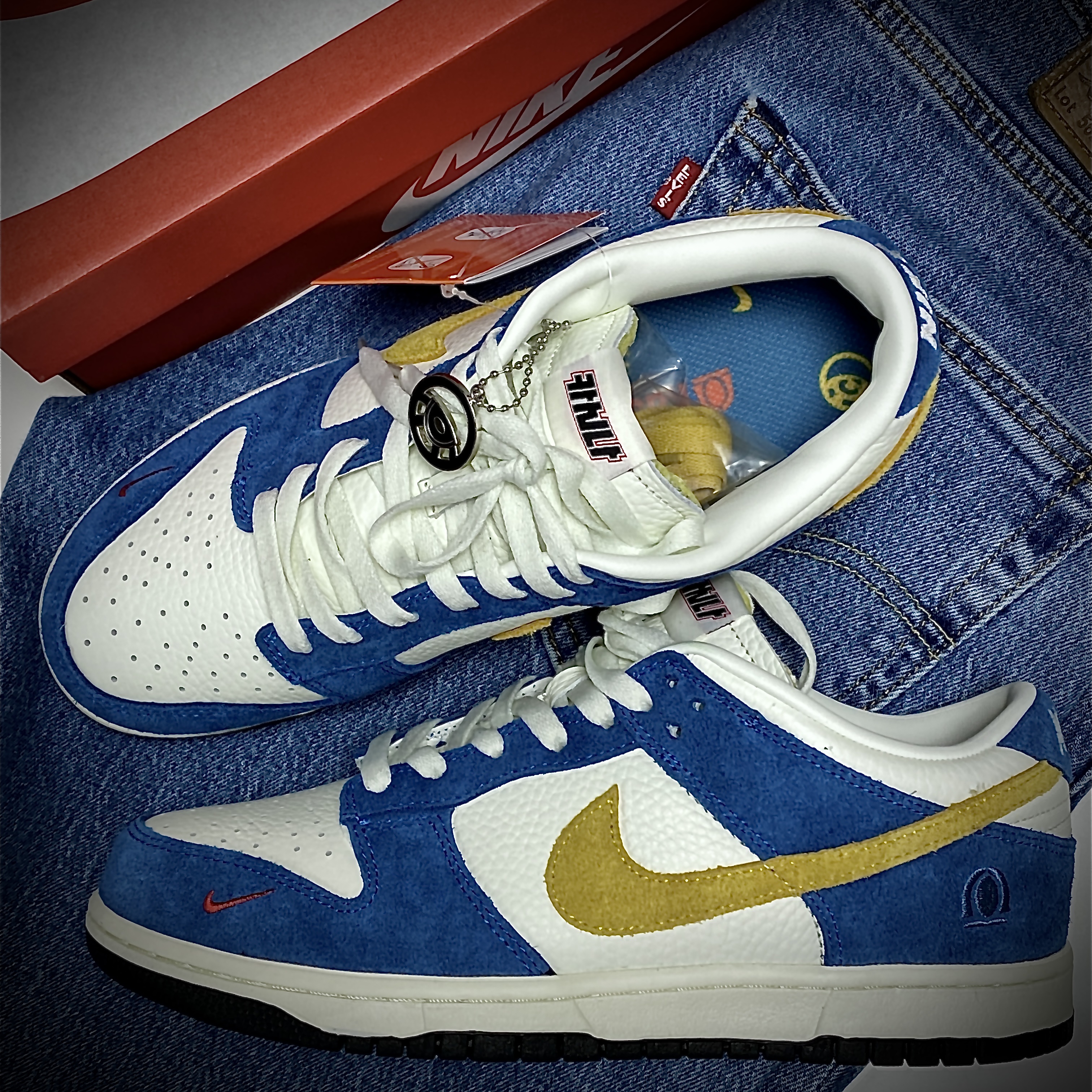 Nike x Kasina Dunk Low 80's Bus 착용 스타일