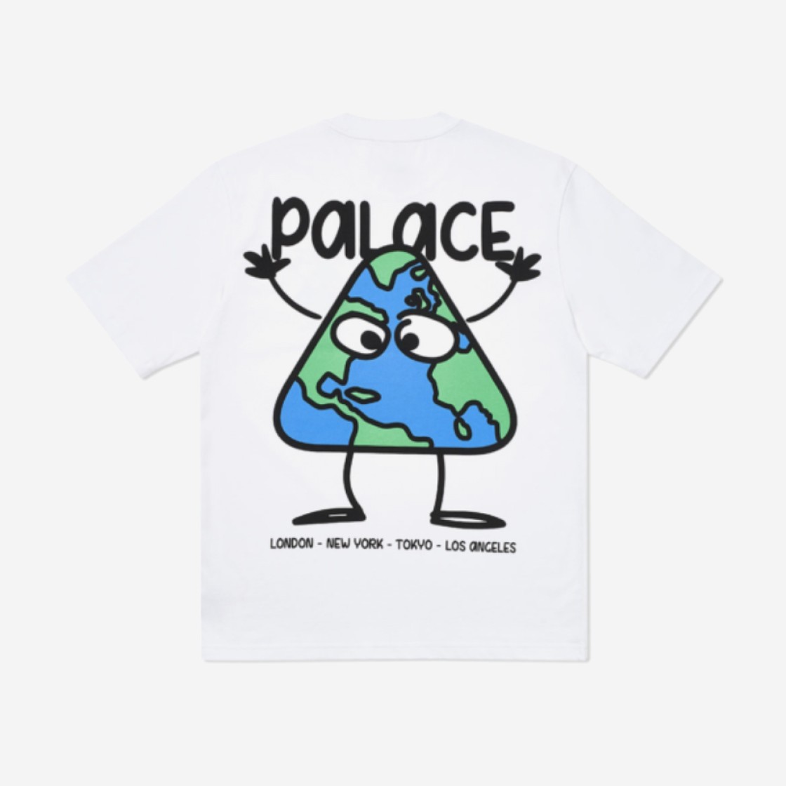 Palace Globlerone T-Shirt White - 20SS 상세 이미지 1