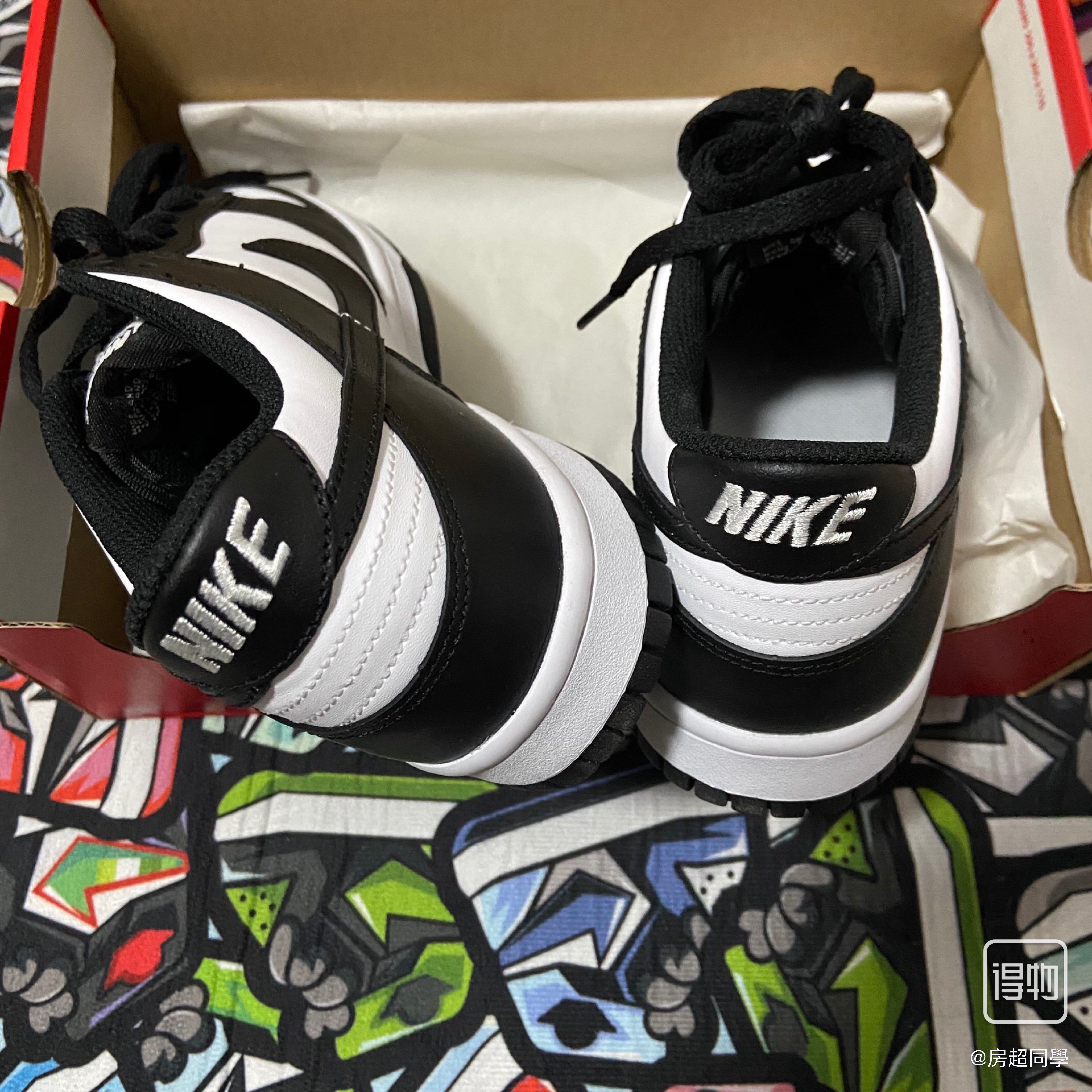 Nike Dunk Low Retro Black 착용 스타일 - 4