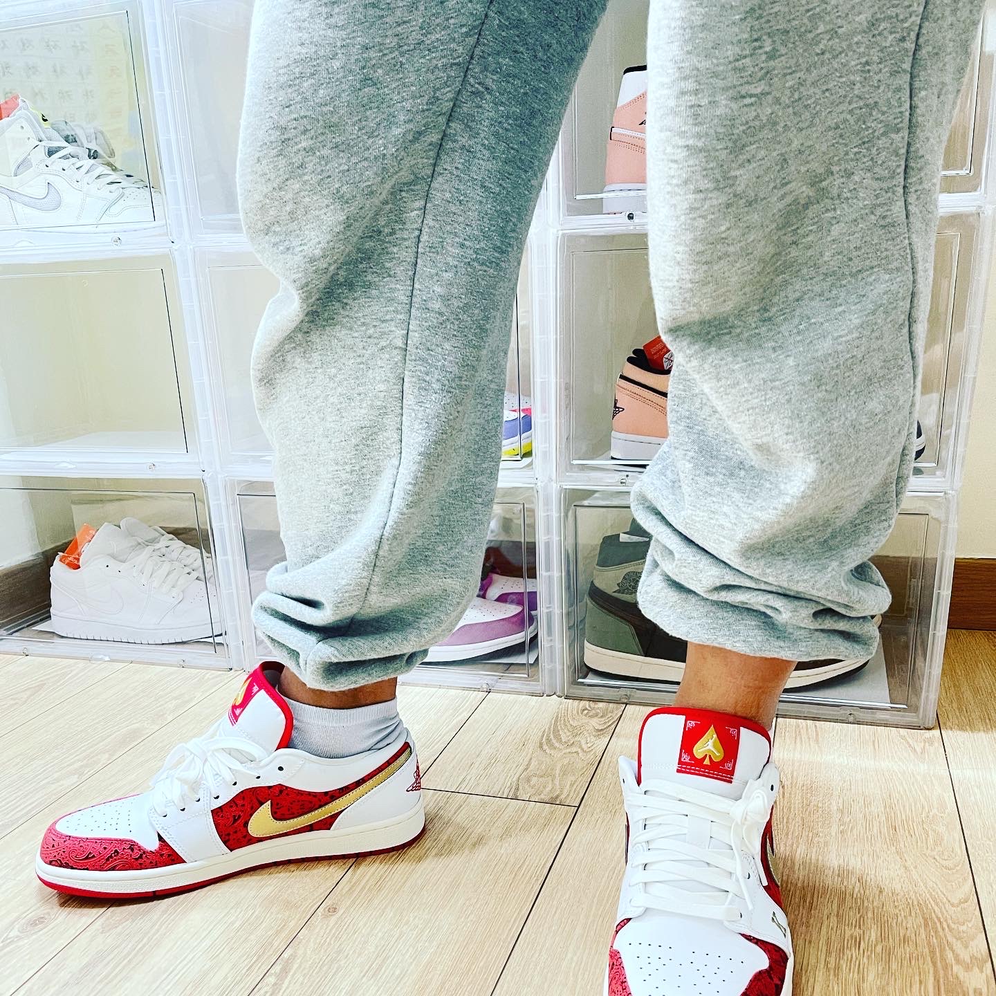 Jordan 1 Low SE Spades 착용 스타일 - 1