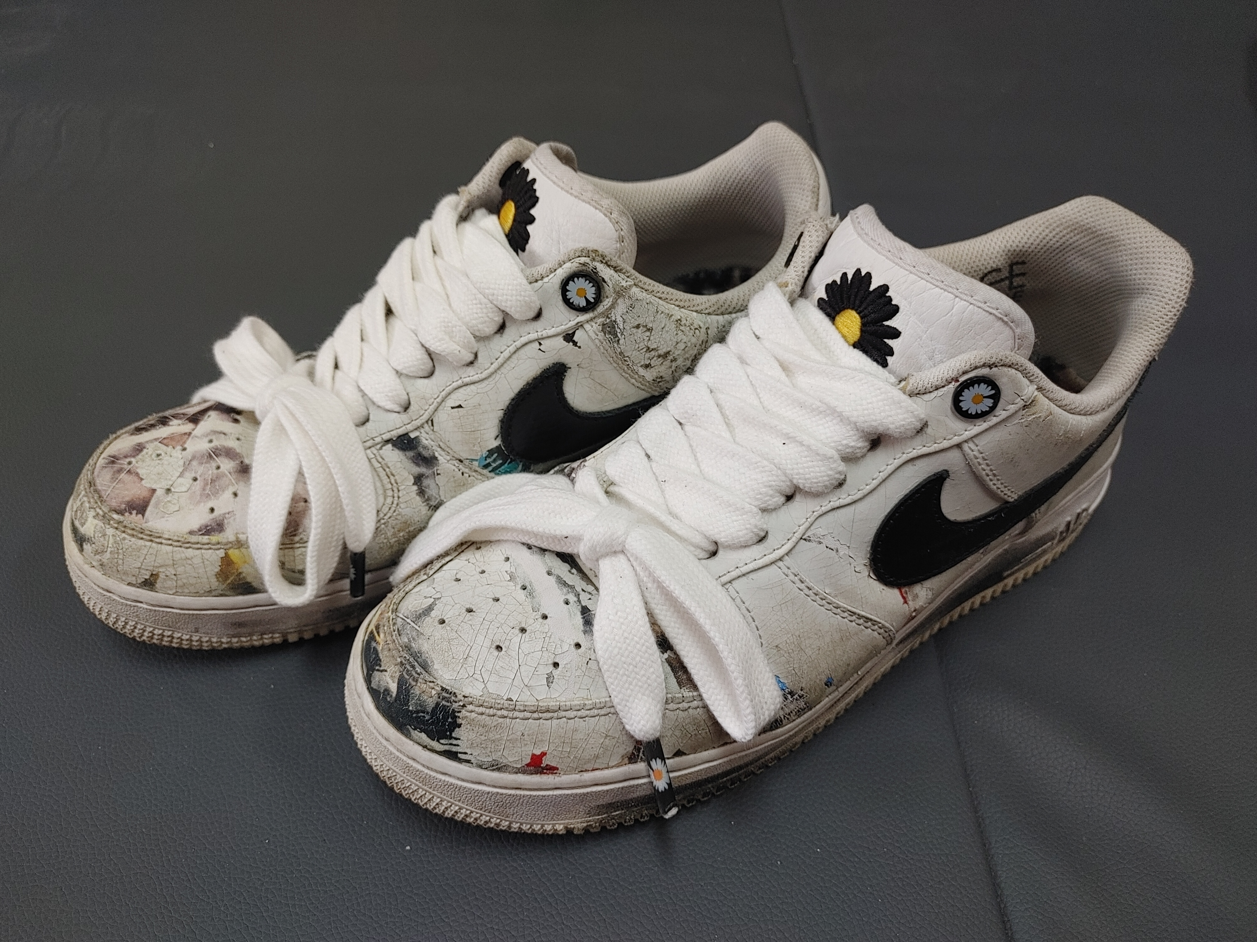 Nike x Peaceminusone Air Force 1 Low Para-Noise 2.0 착용 스타일