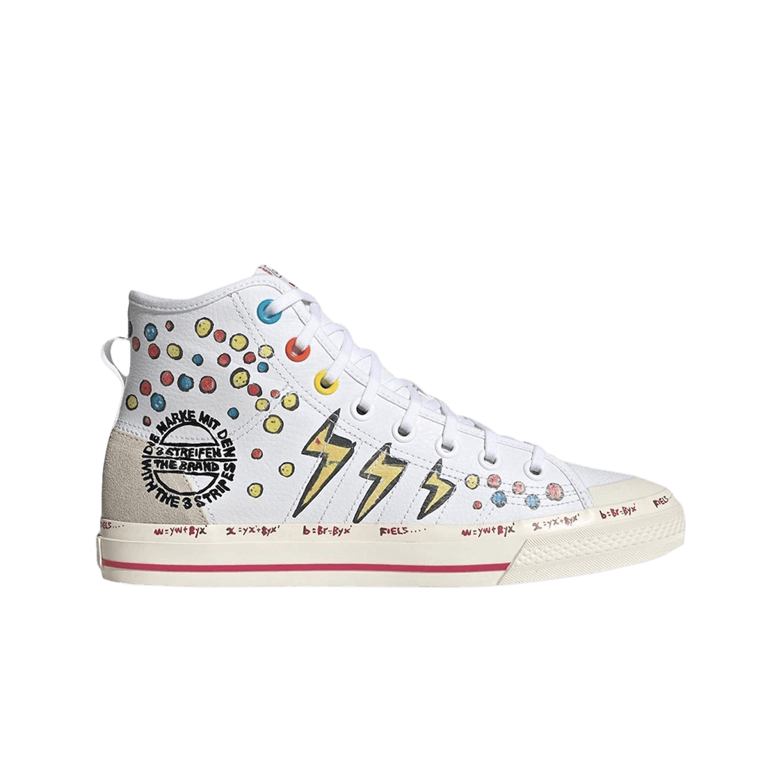 GZ8838 Adidas x Kasing Lung x Disney Nizza Hi RF Labubu Mickey Mouse