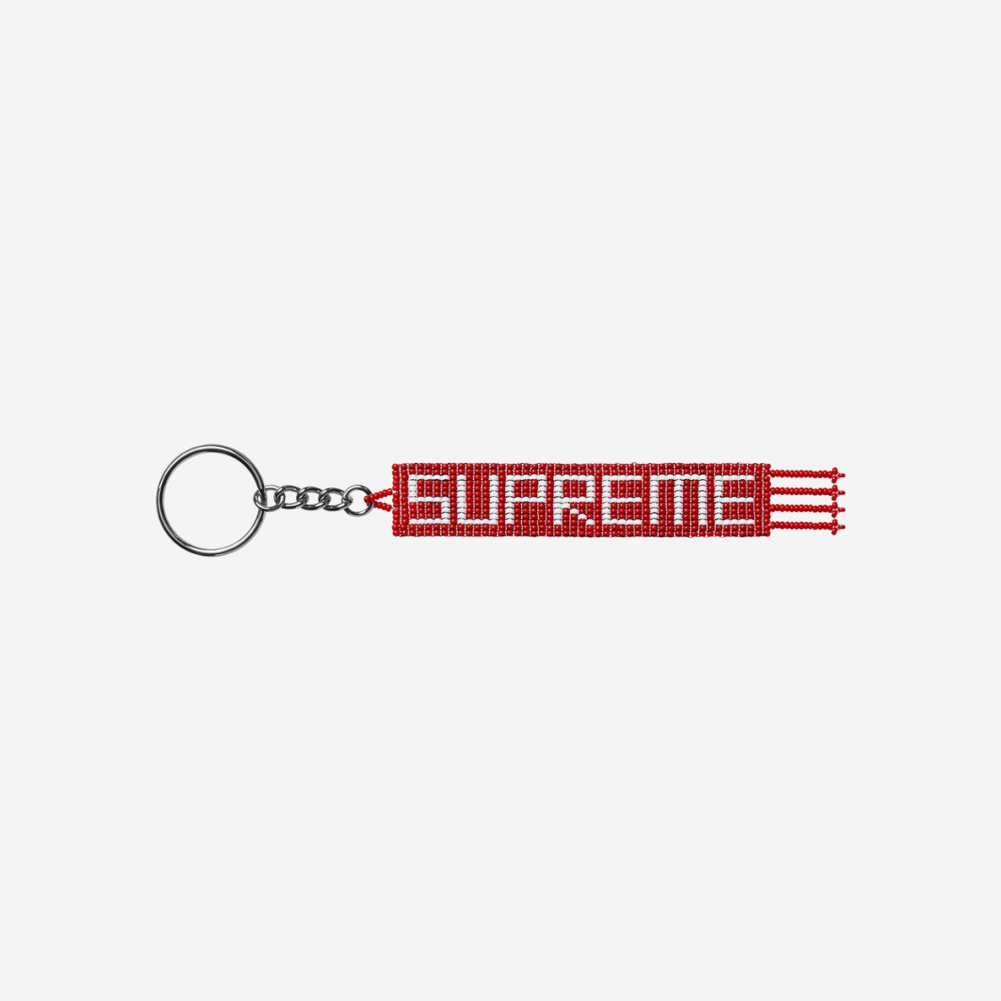 Supreme Beaded Keychain Red - 20SS 상세 이미지 1