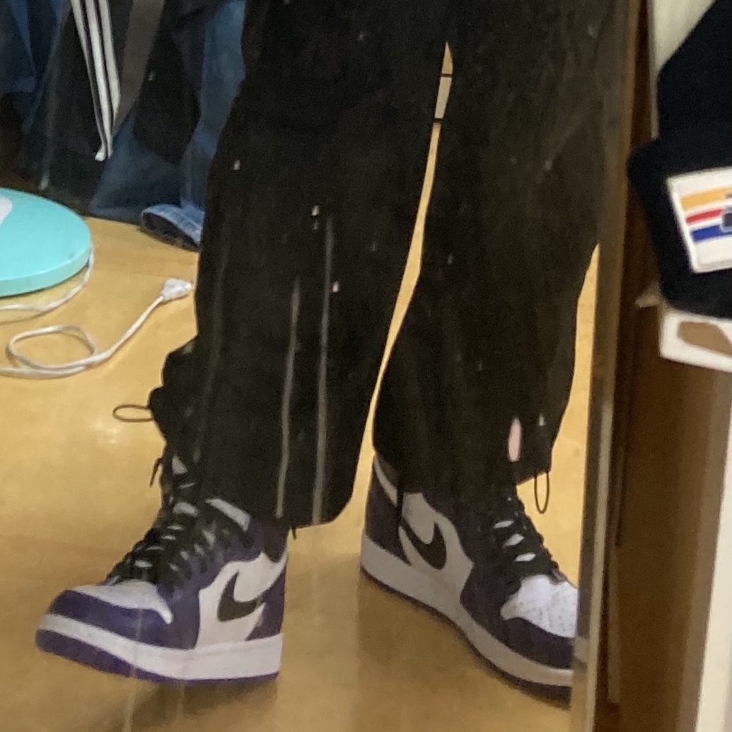 Jordan 1 Retro High OG Court Purple 2020 착용 스타일