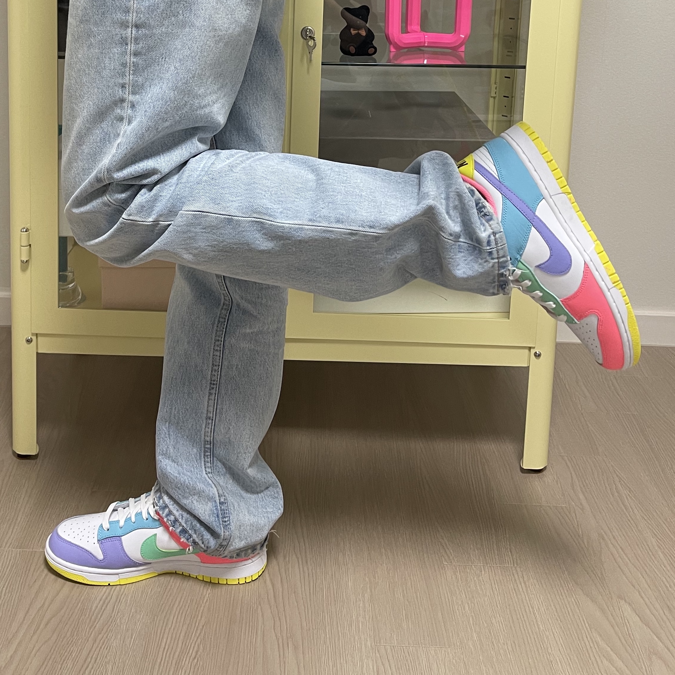 (W) Nike Dunk Low SE Candy 착용 스타일