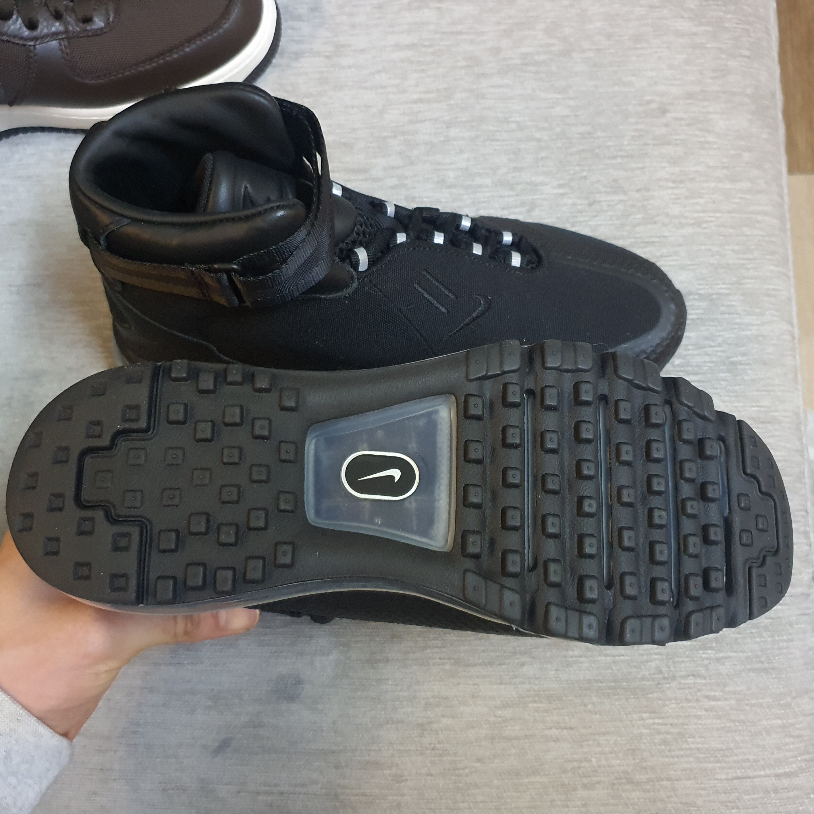 Nike x Kim Jones Air Max 360 High KJ Black 착용 스타일 - 3