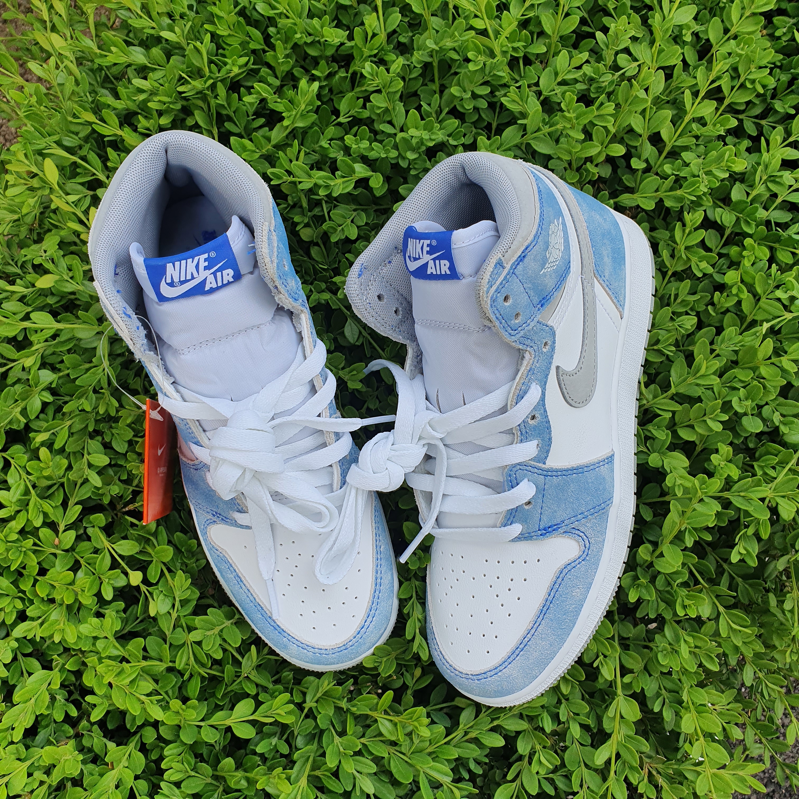 (GS) Jordan 1 Retro High OG Hyper Royal 착용 스타일